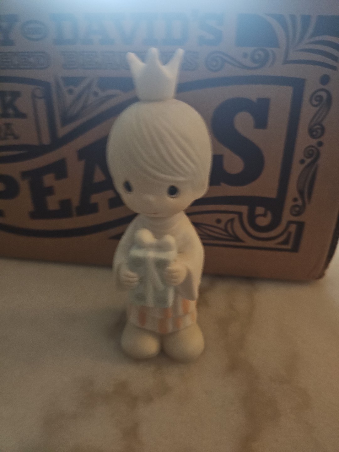 Precious Moments Nativity Come Let us Adore Him 3″ Miniature ’82 E2395 Wiseman 3
