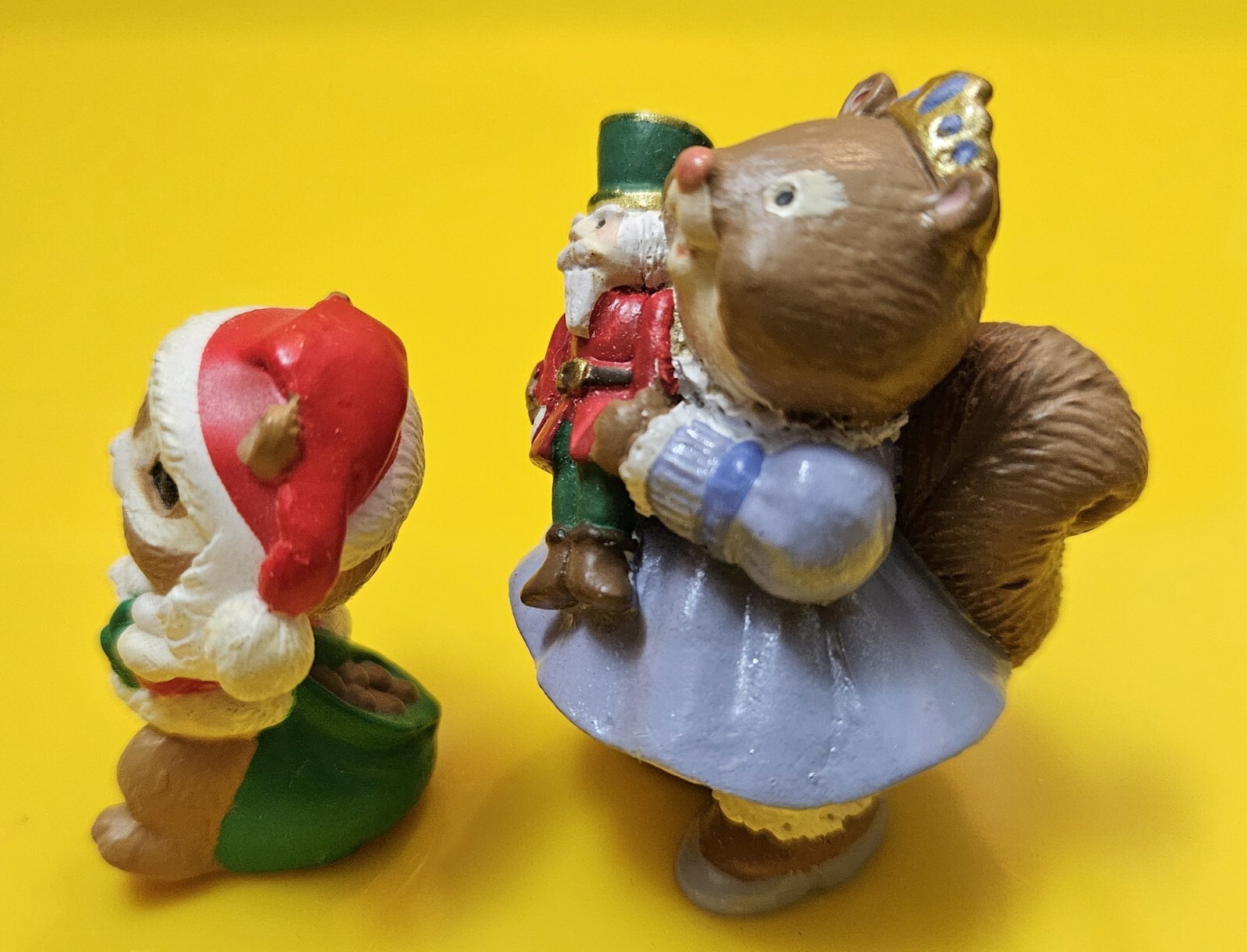 8 Hallmark CHRISTMAS Merry Miniatures Squirrel Chipmunk Walrus Cookie 1st Xmas