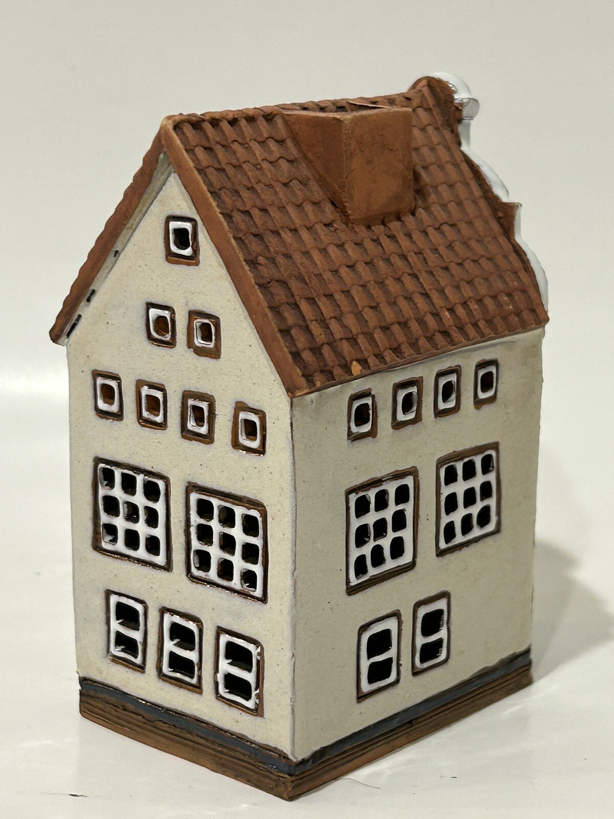Riga Mini Miniatures Incense Pottery Ceramic House The Three Brothers Latvia