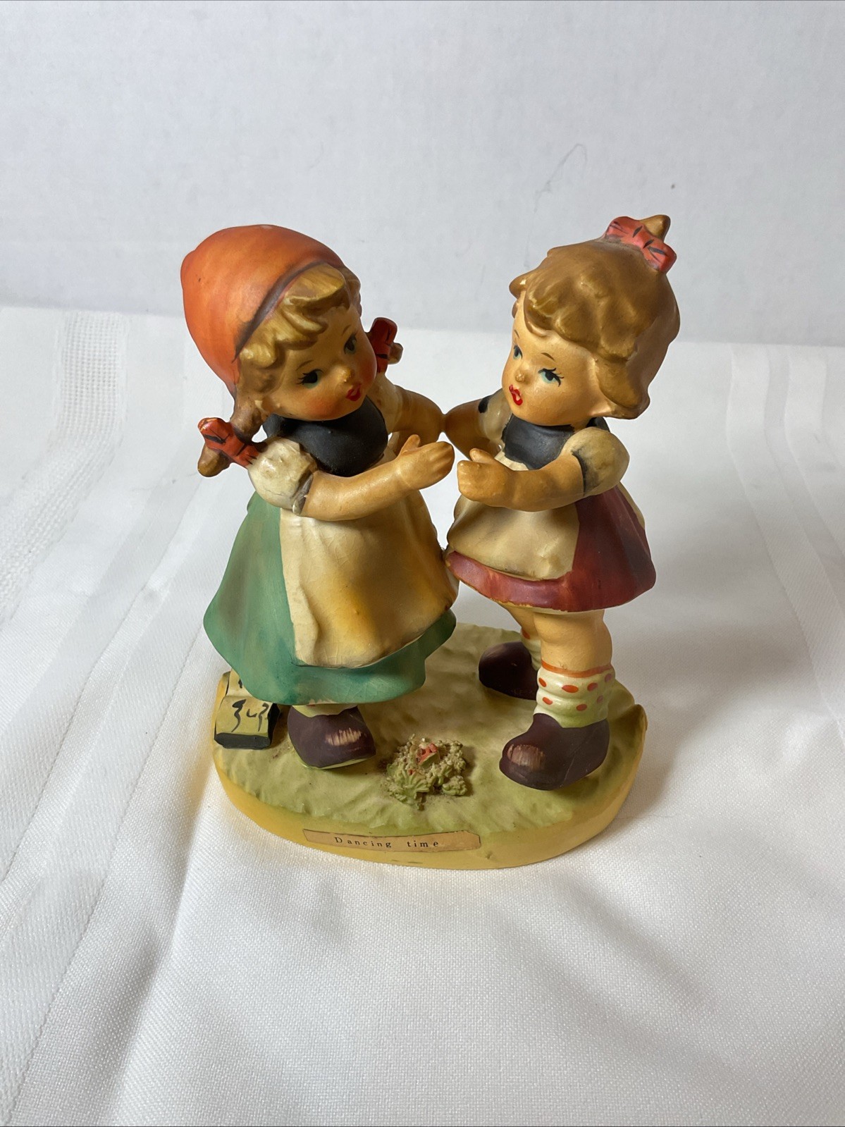 Vintage Erich Stauffer Figurine Made In Japan “Dancing Time”