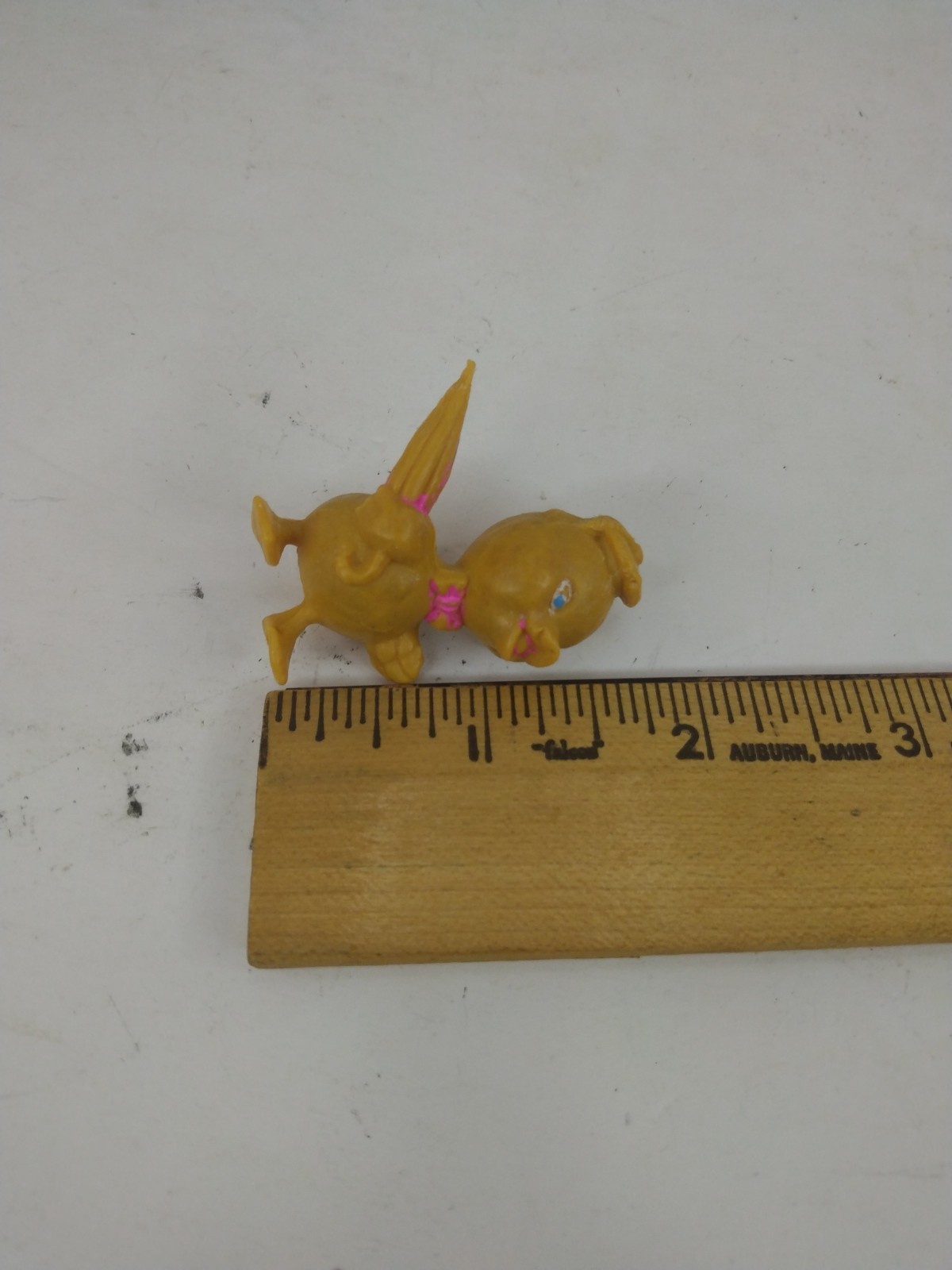 Vintage Plastic Molded Duck With Umbrella Hong Kong