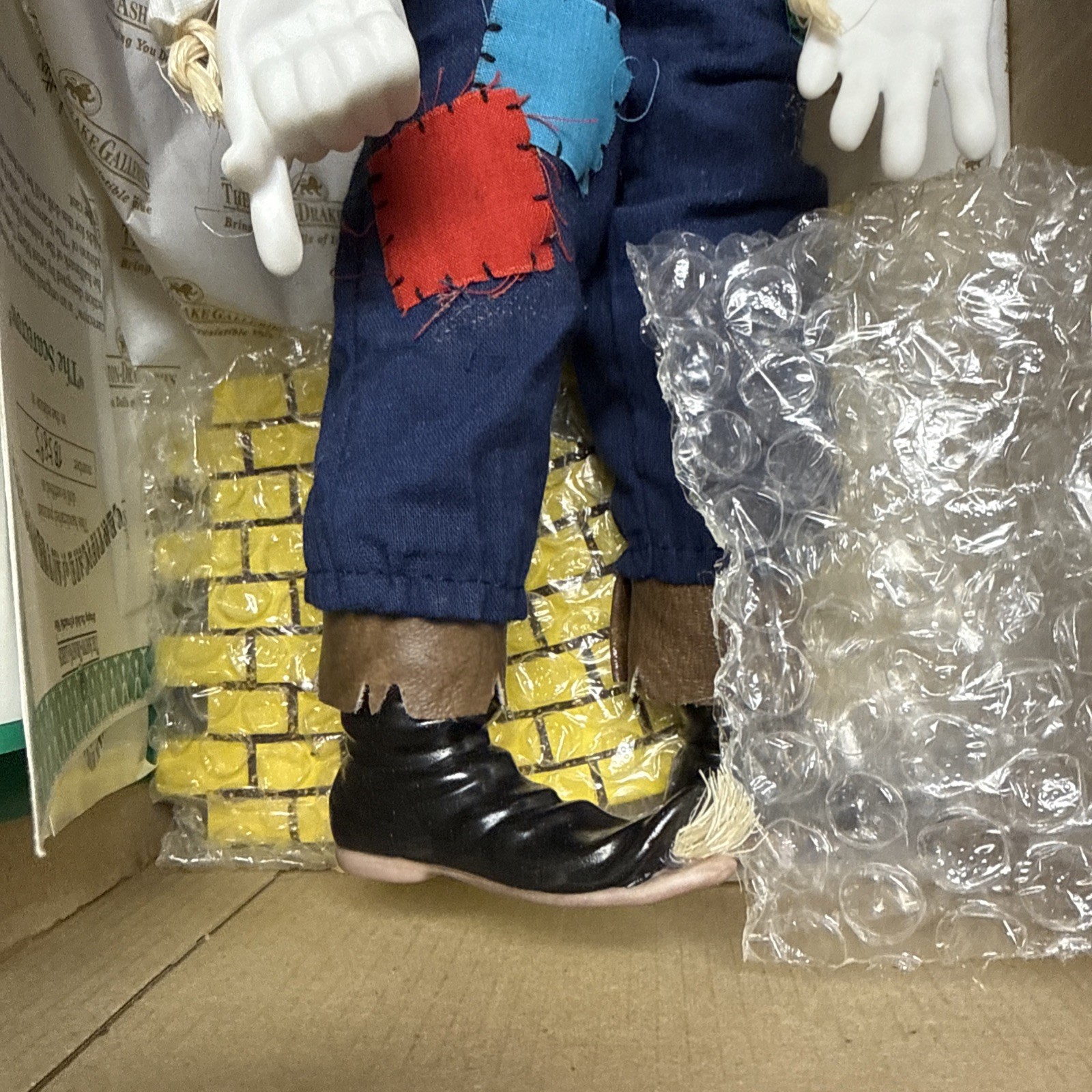 VINTAGE 1994 Ashton-Drake collection THE WIZARD OF OZ SCARECROW FIGURINE 15”