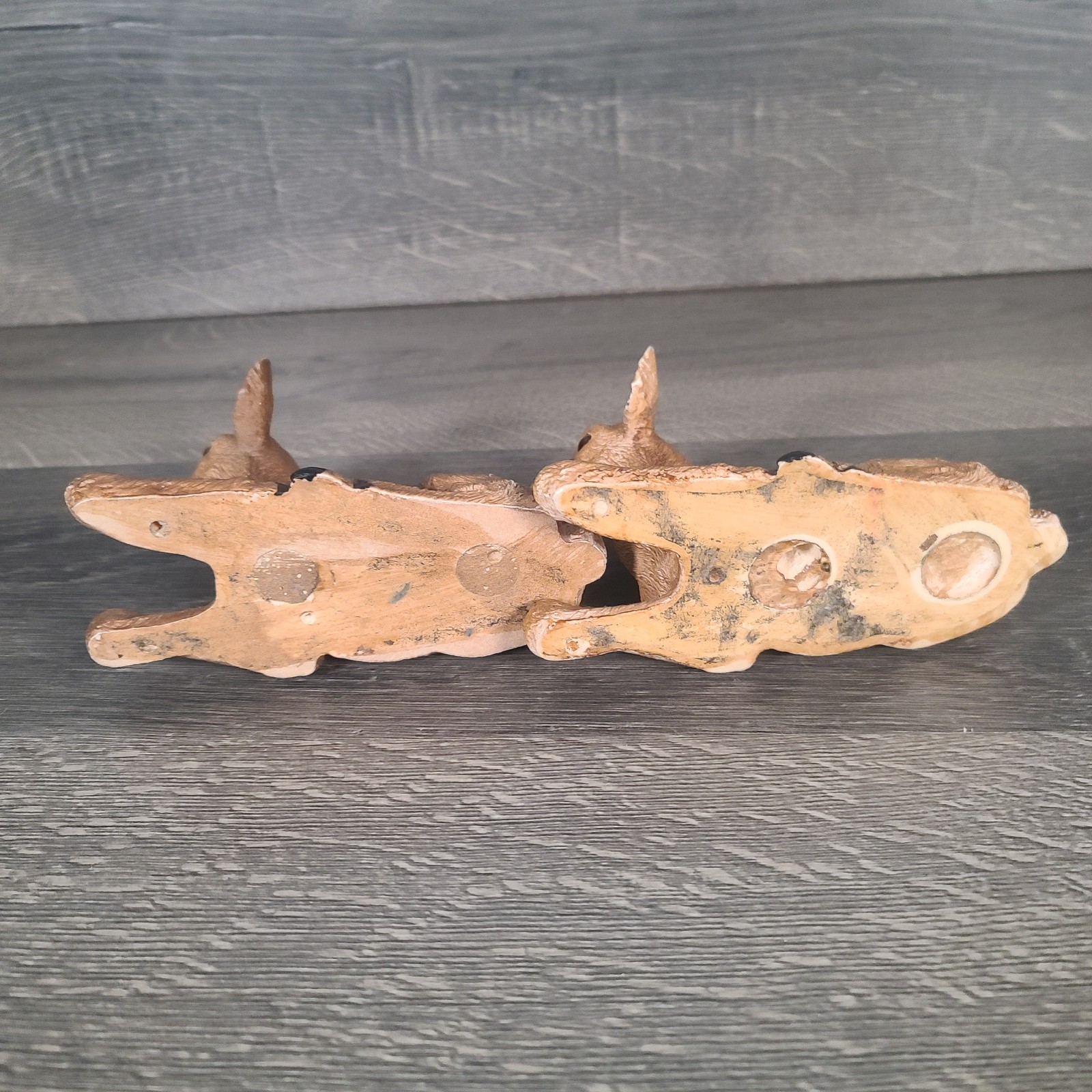 Vintage Homco Deer Family 1985 Lot of 3 Doe and 2 Fawns