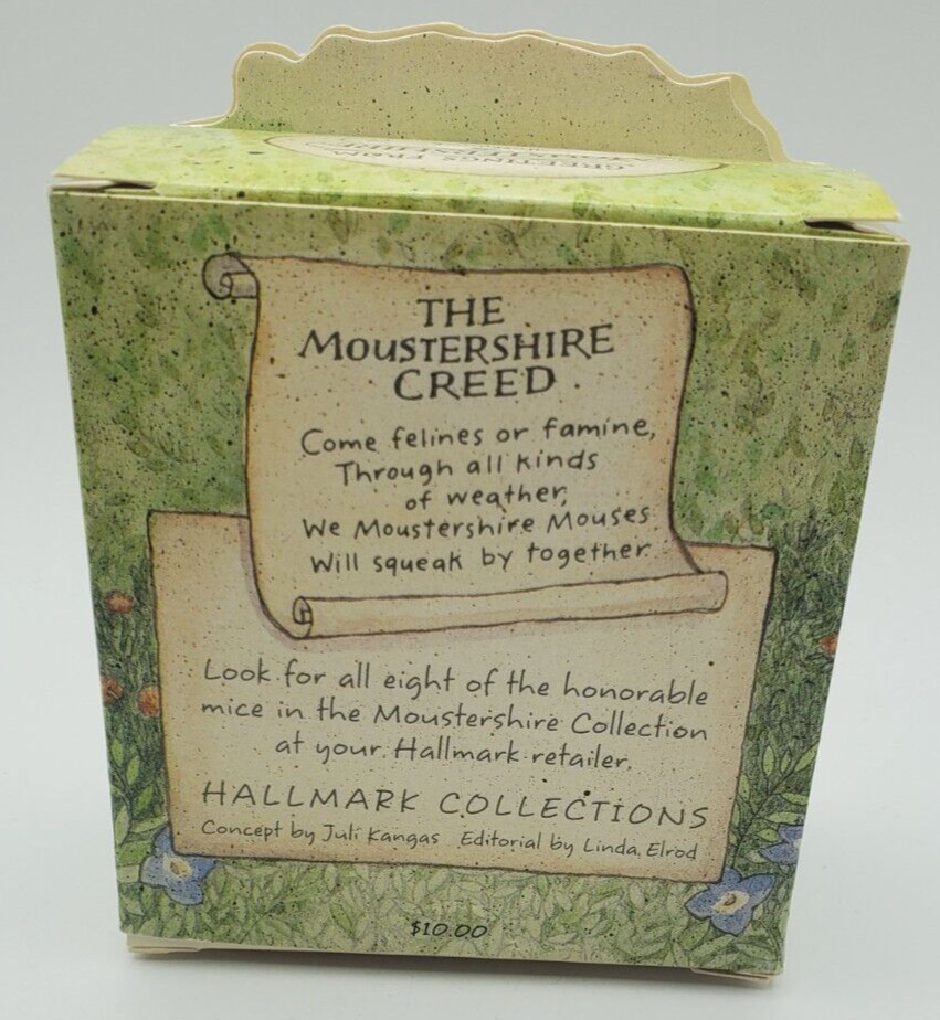 Moustershire Figure Chelsea Goforth 1990 Hallmark