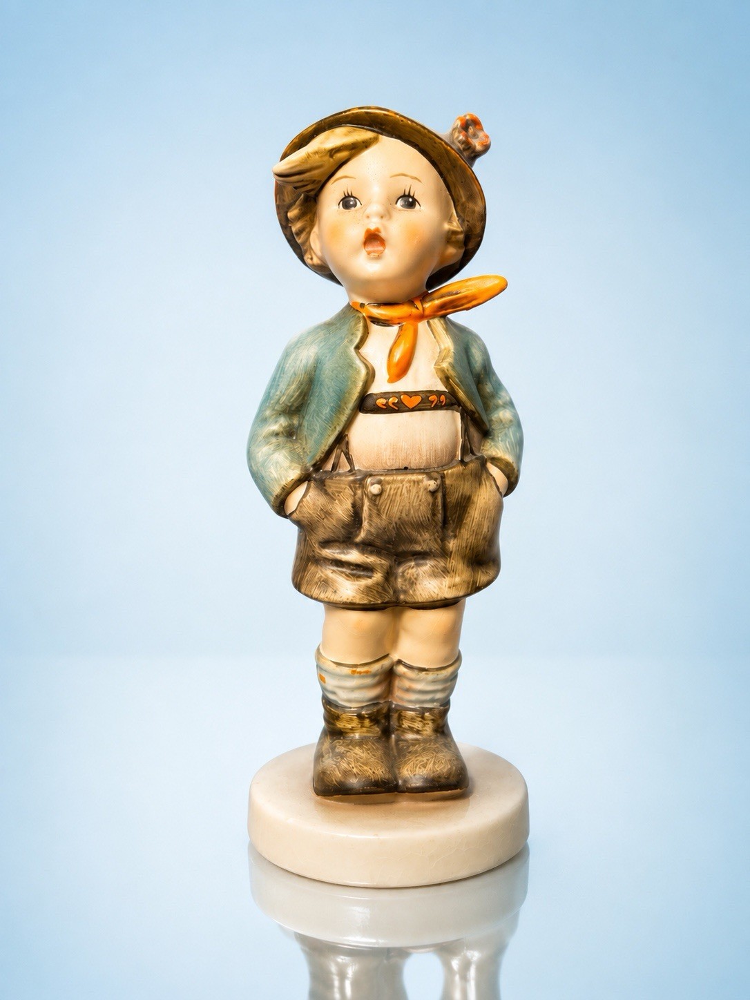 Hummel Goebel 1960s TMK-3 Hum 95 Brother Porcelain Figurine, 5.75”