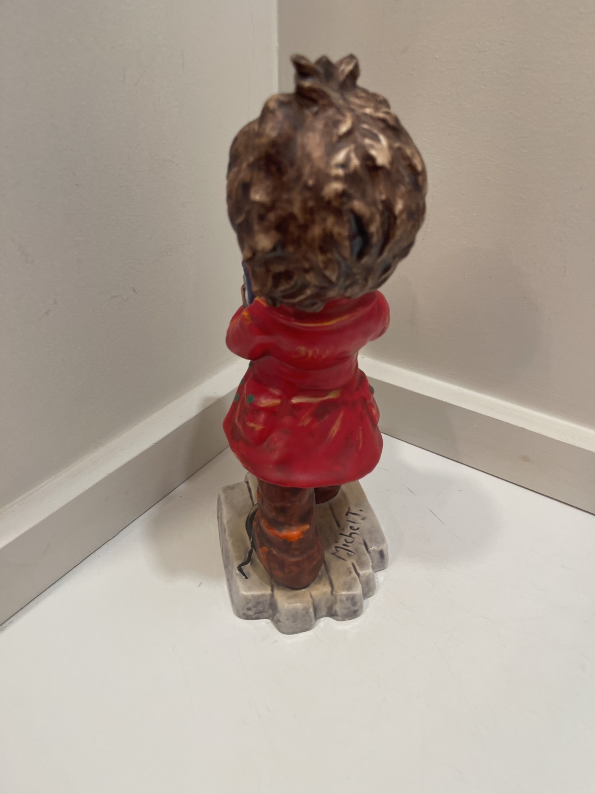 1971 W. Germany Goebel Figurine Big Eyes Boy Children of Paris Michel T.