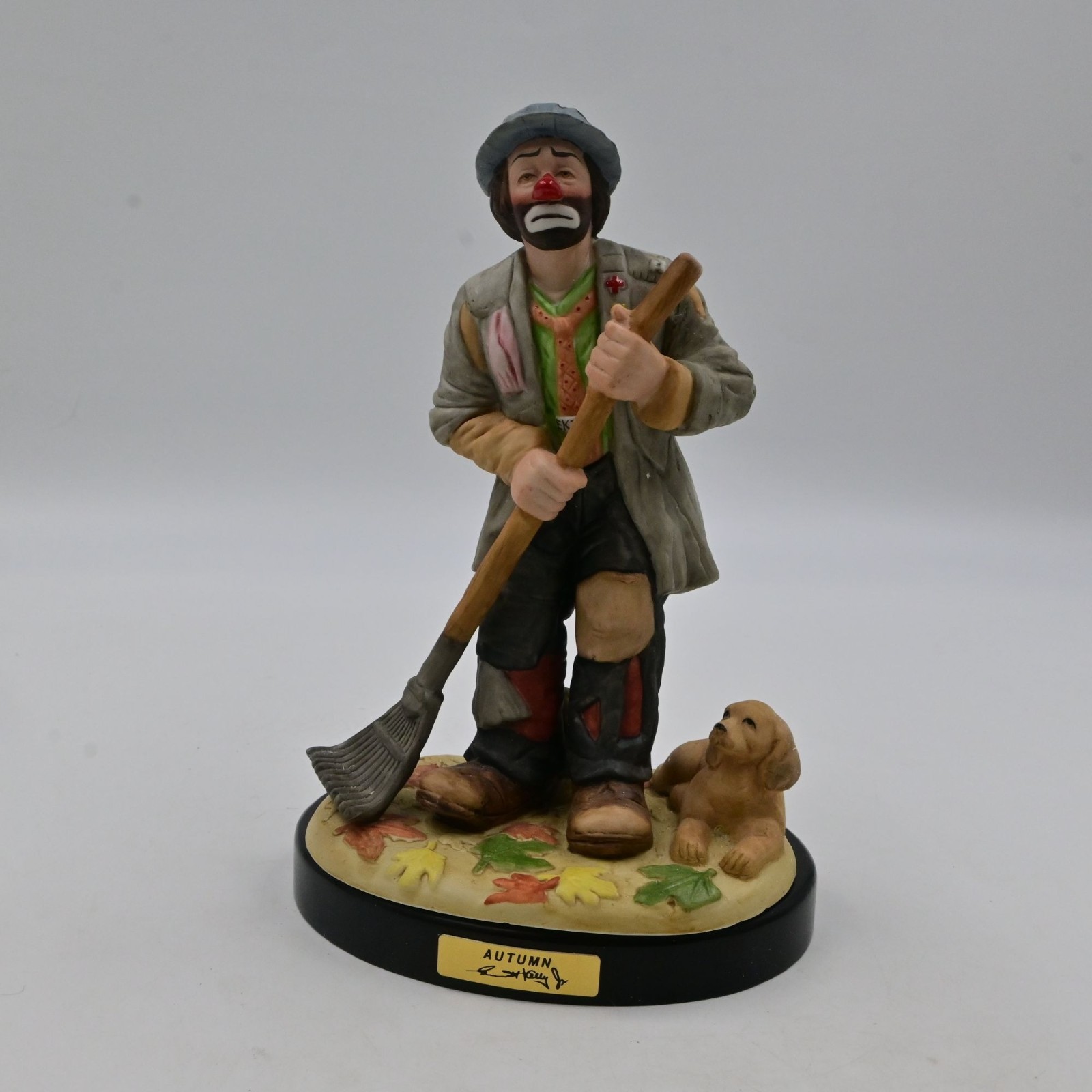 Emmett Kelly Jr. Flambro Autumn Four Seasons Collection Vintage