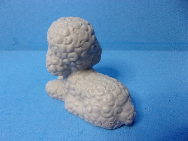 Precious Moments Nativity 104000 Replacement Gray Sheep Lamb Laying Down 1986