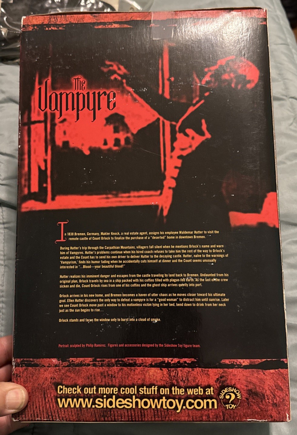 Max Schreck As The Posses Sideshow Universal Monster’s Vampire Nosferatu EUC