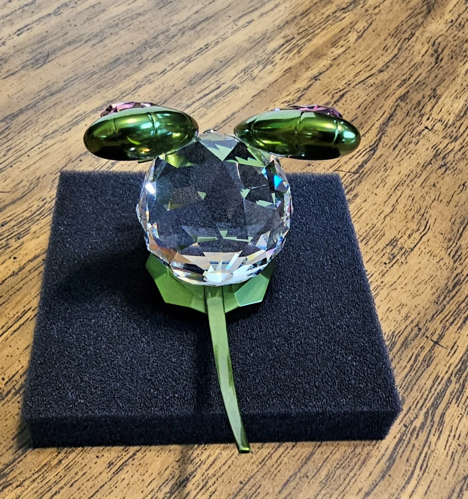 🐭 Swarovski Crystal 2022 Limited Edition, Large Dulcis Green Mouse Figurine NIB