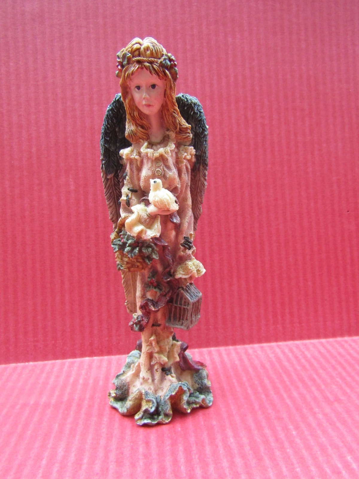 BOYDS BEARS & FRIENDS Angel Of Freedom 1994 Porcelain Resin Folkstone Collection