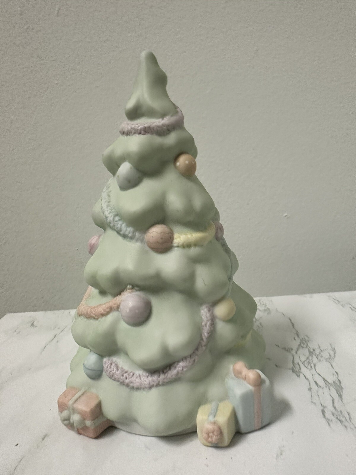 VTG ENESCO Precious Moments Silent Night Musical Christmas Tree, 1985