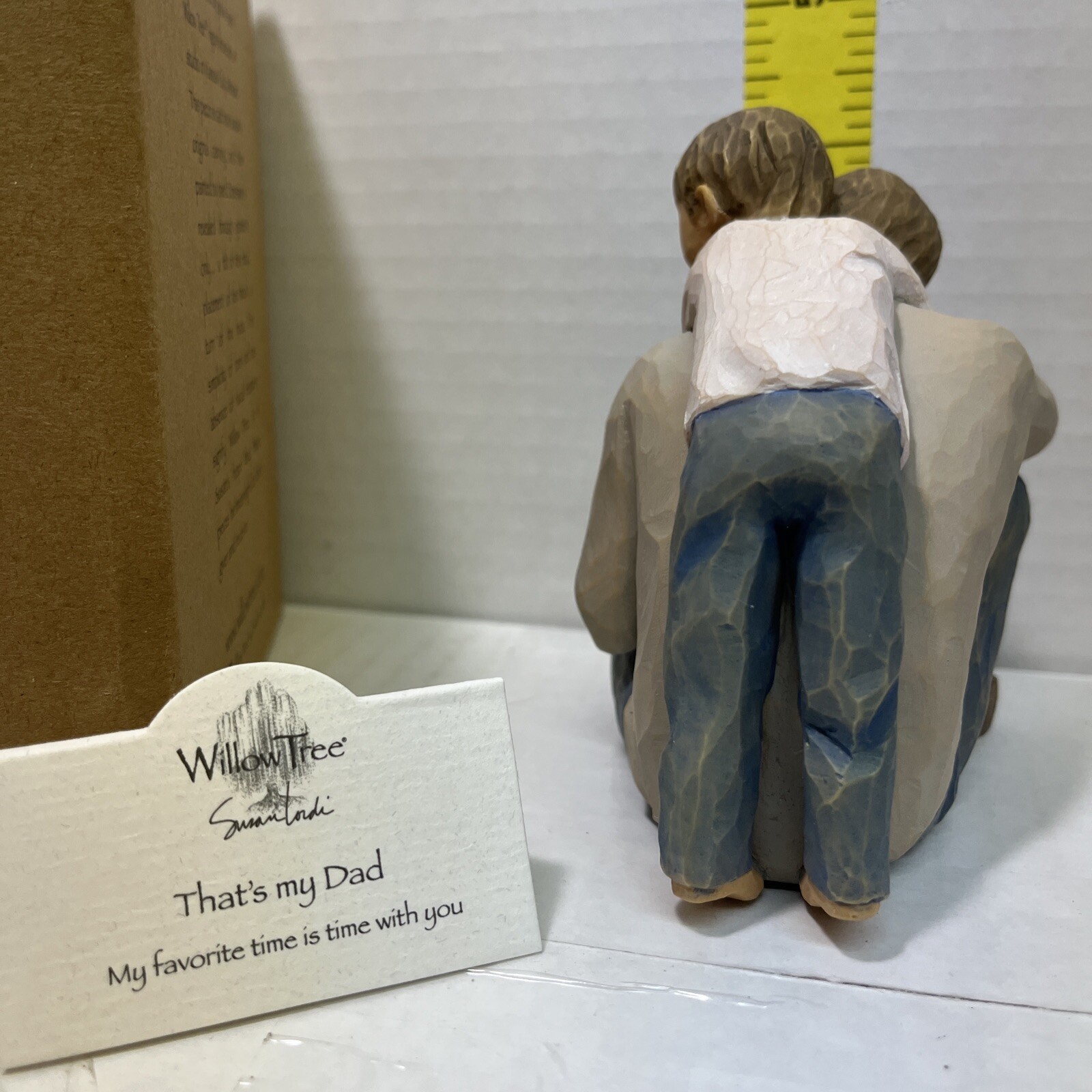Willow Tree That’s My Dad Hand-painted Figurine Dad and Child Brand New in Box