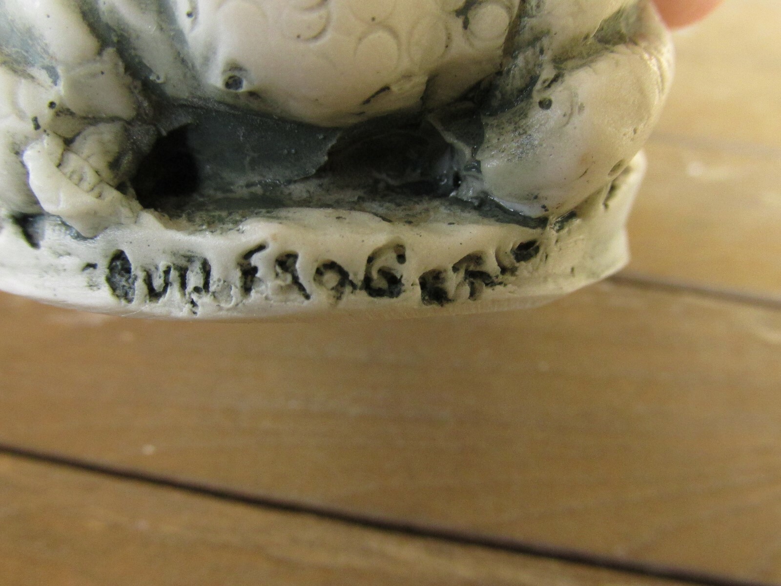 Vintage Georgia Carved Marble BudweisER Frog ER 205 / 3000 Limited Edition