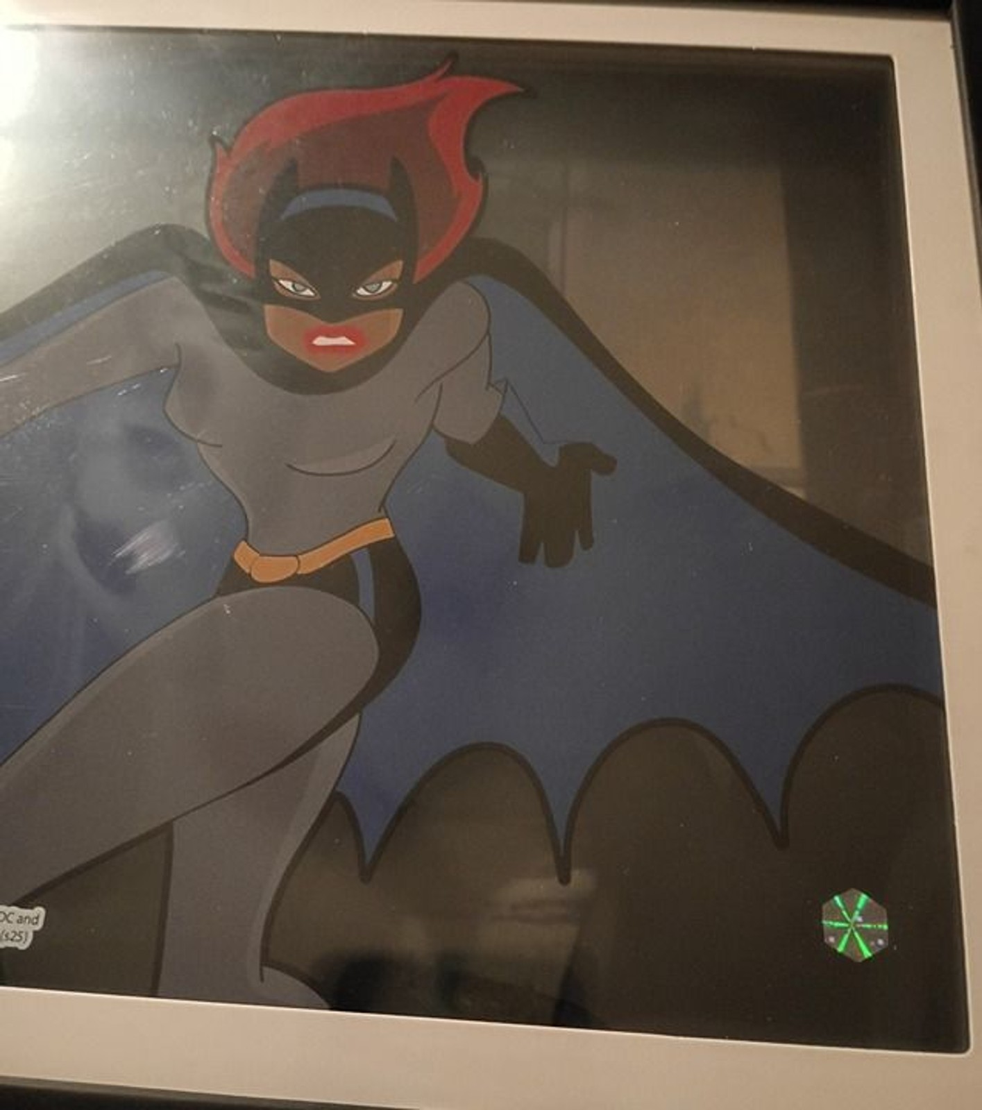 Batman The Animated Series Batgirl Limited Edition Animation Cel #149/2000