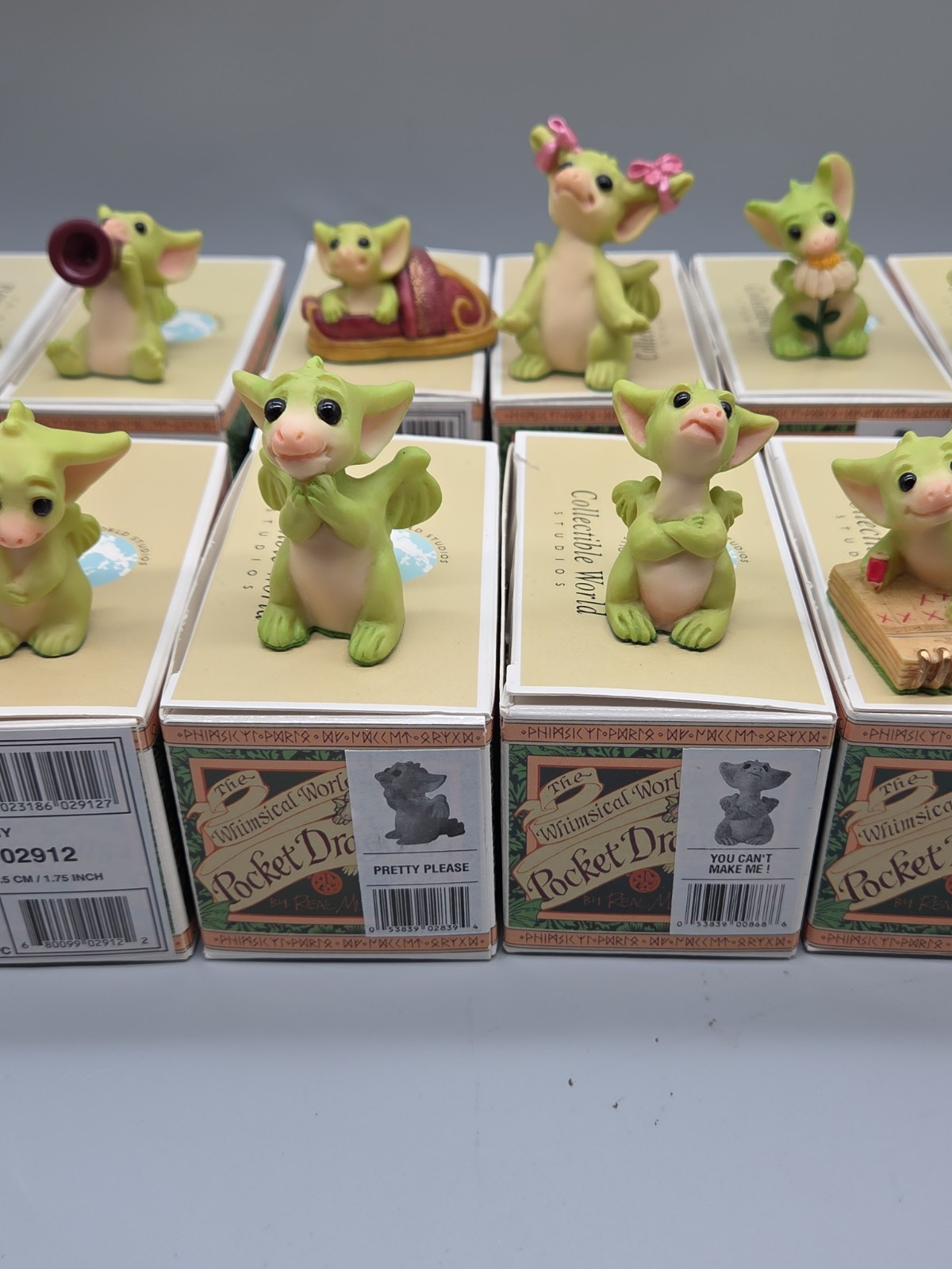 Pocket Dragons Bundle Lot Of 14 The Whimsical World All In Original Box