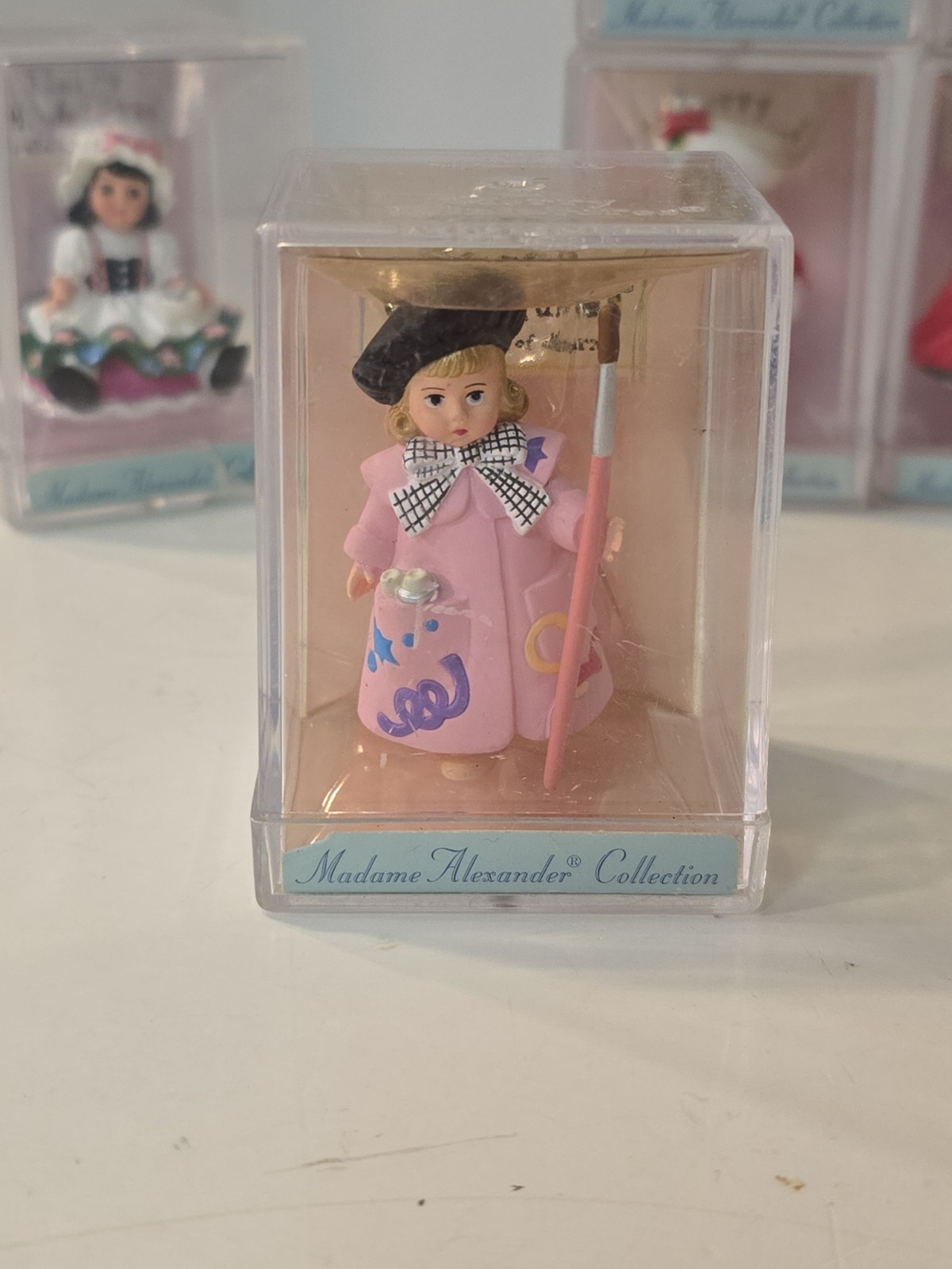 VTG Hallmark Madame Alexander Doll Merry Miniatures Lot Of 6 Christmas Artist