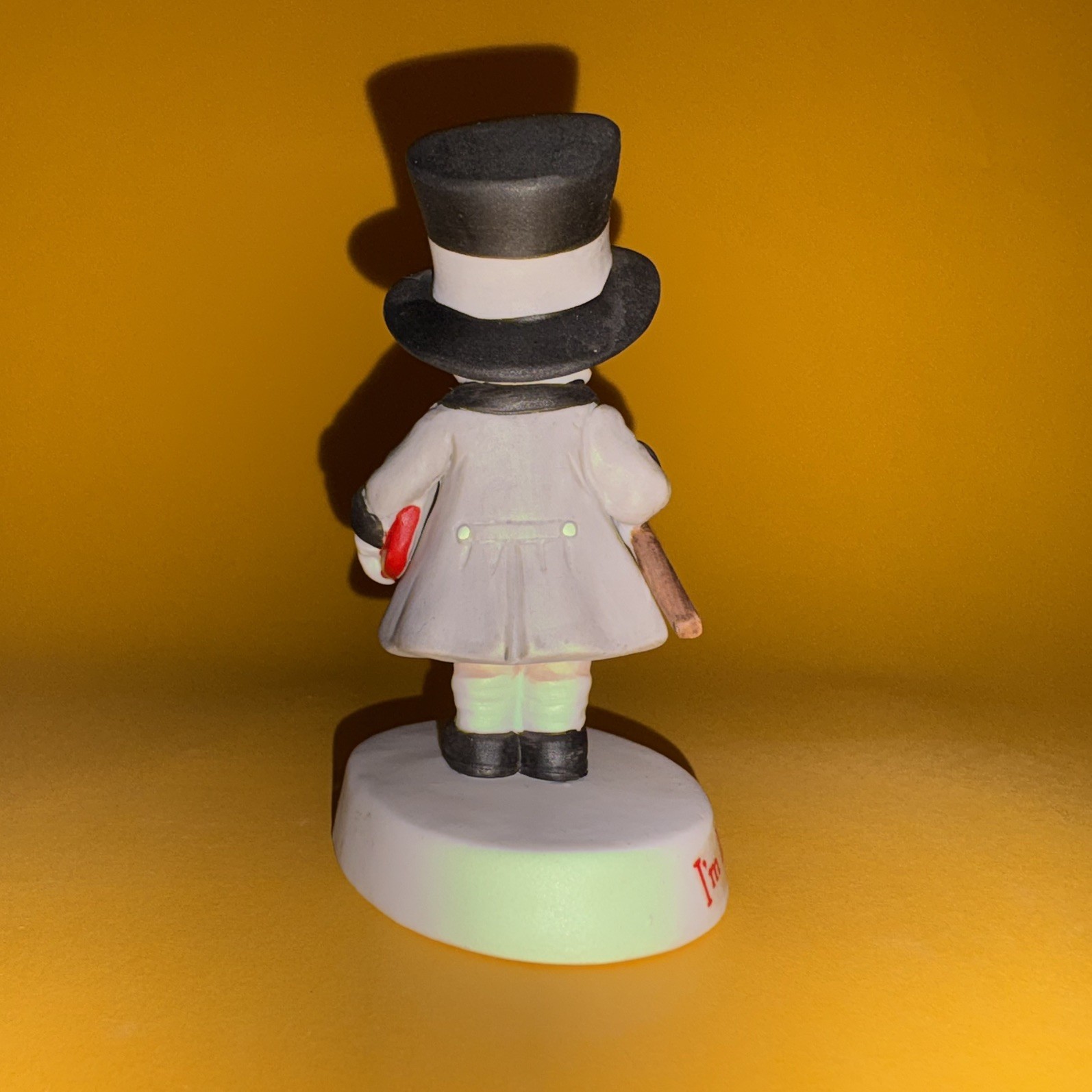 ❤️‍🔥 CUTE Looking for a lady friend (wink!) Vintage Figurine 80s Valentines Day