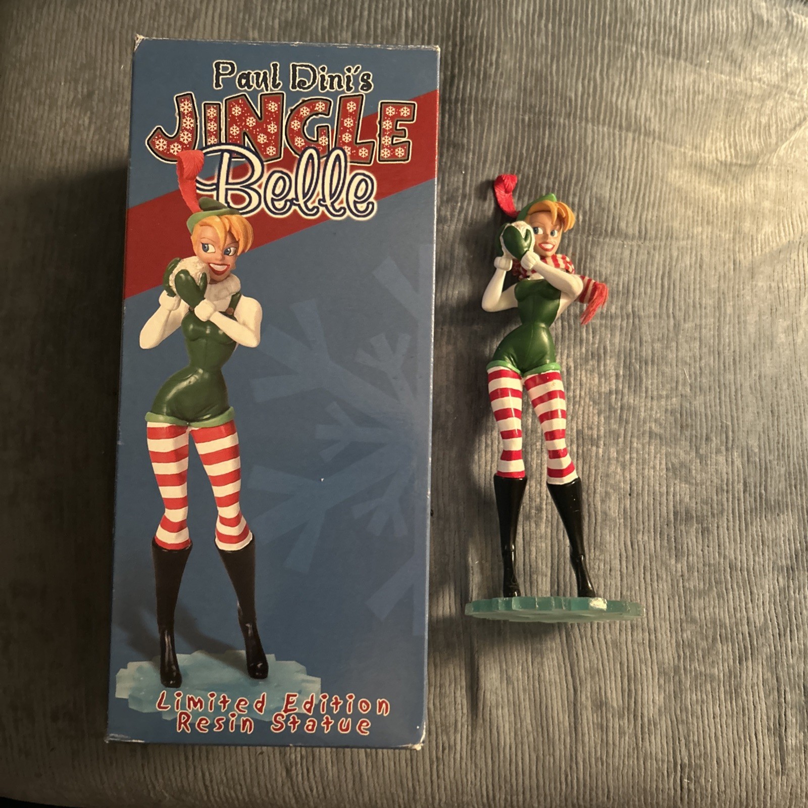 2001 Paul Dini’s Jingle Belle Resin Statue Limited Edition Resin Statue Jing