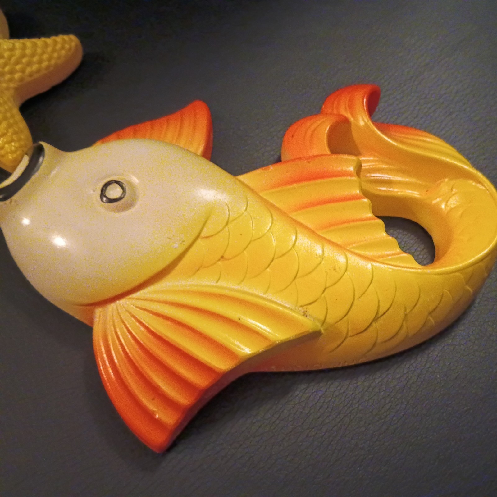 Vintage Miller Studio 1977 Chalkware Starfish & Goldfish Koi Wall Plaques