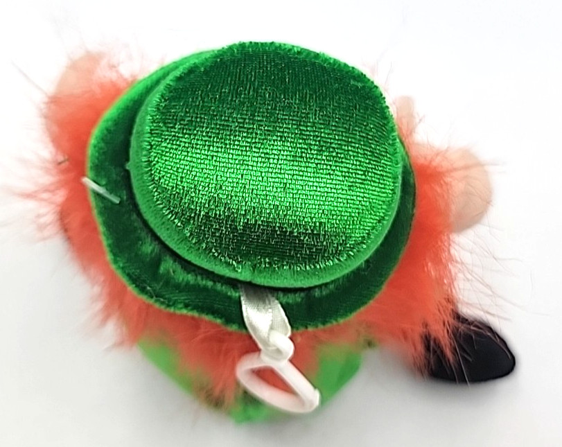 2 Gemmy Animated Singing Plush Leprechaun Banner & Pot of Gold St. Patrick’s Day