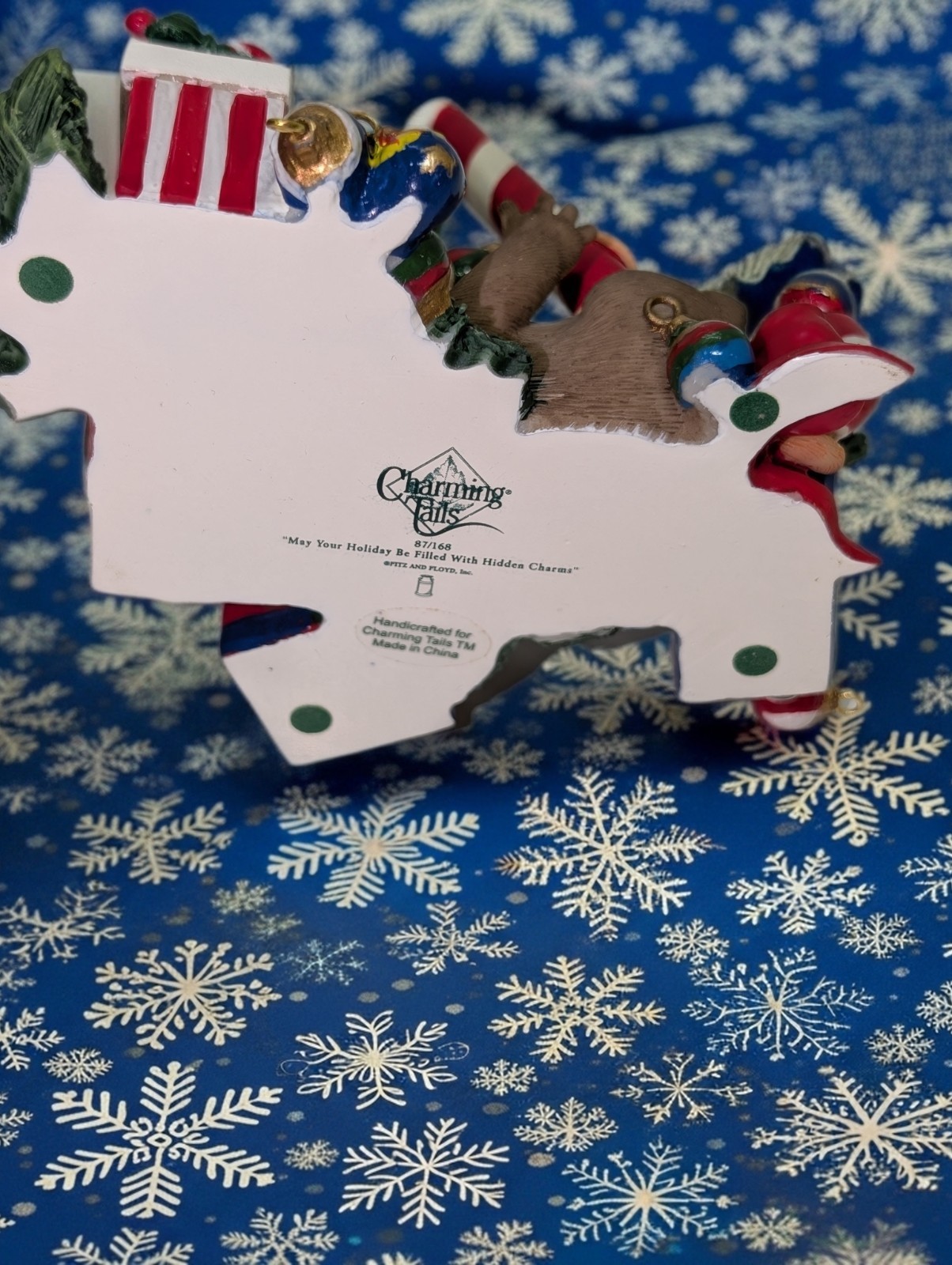 *RARE* Charming Tails May Your Holiday Be Filled W/Hidden Charms 87/168 + 2 Mini