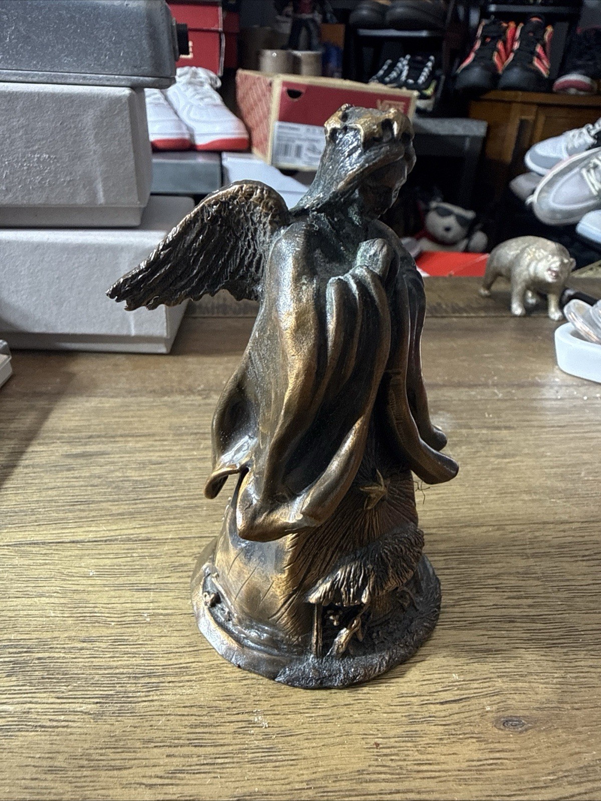 Heavy Bronze Angel Bell Limited Edition 1984