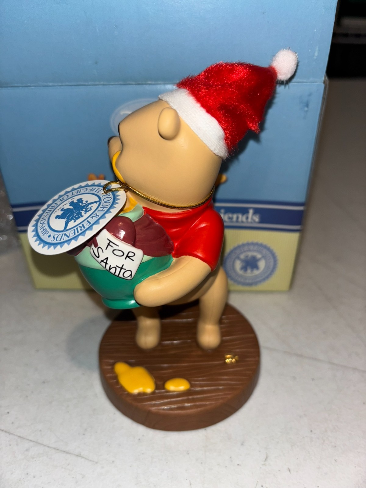 Disney Winnie the Pooh & Friends Time for a Santa Snack 4013954 New in Box RARE