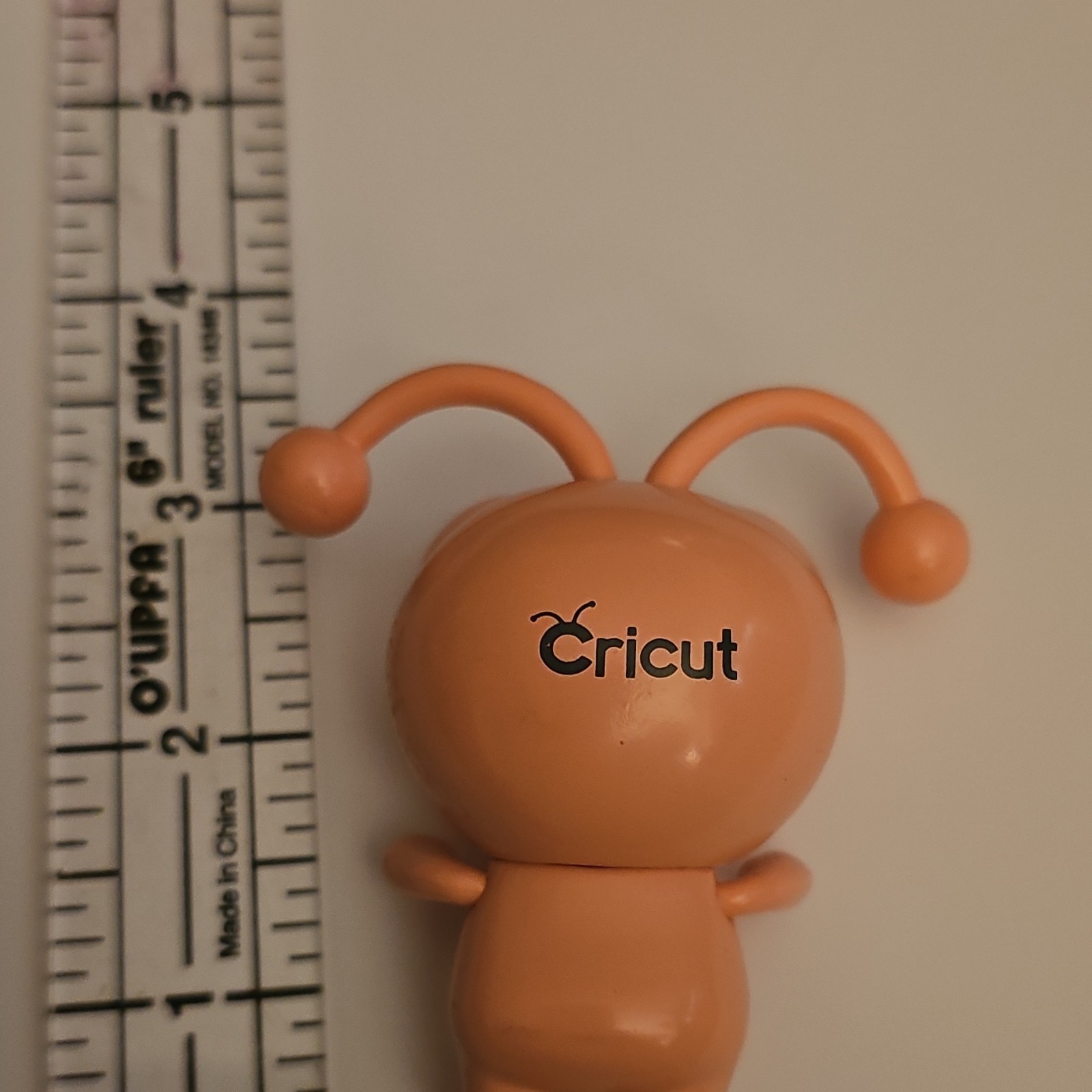 Cricut Rose Pink Bug Character Figurine, Plastic, Kids, 2 1/2″, 2000-2009