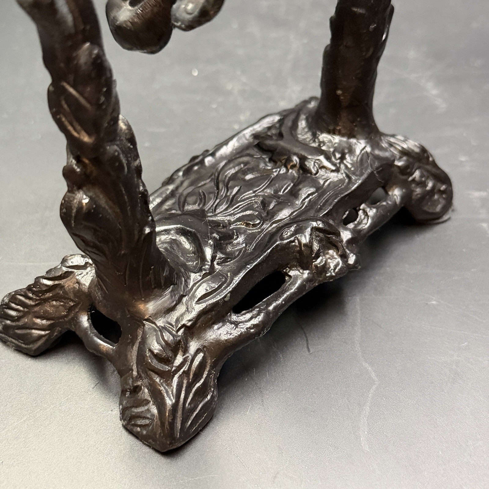 Vintage Girl on Swing Reproduction August Moreau Art Nouveau Bronze Sculpture