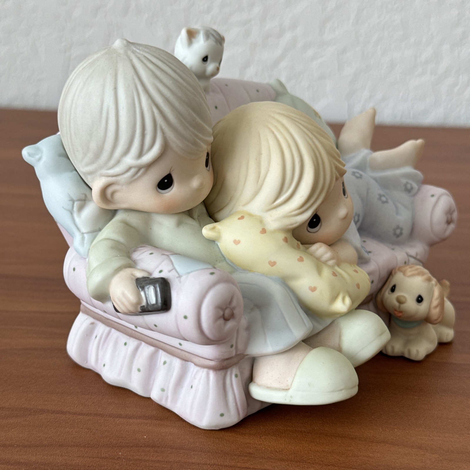 Vtg Precious Moments Figurine Together Is The Nicest Place To Be 4003175 Rare