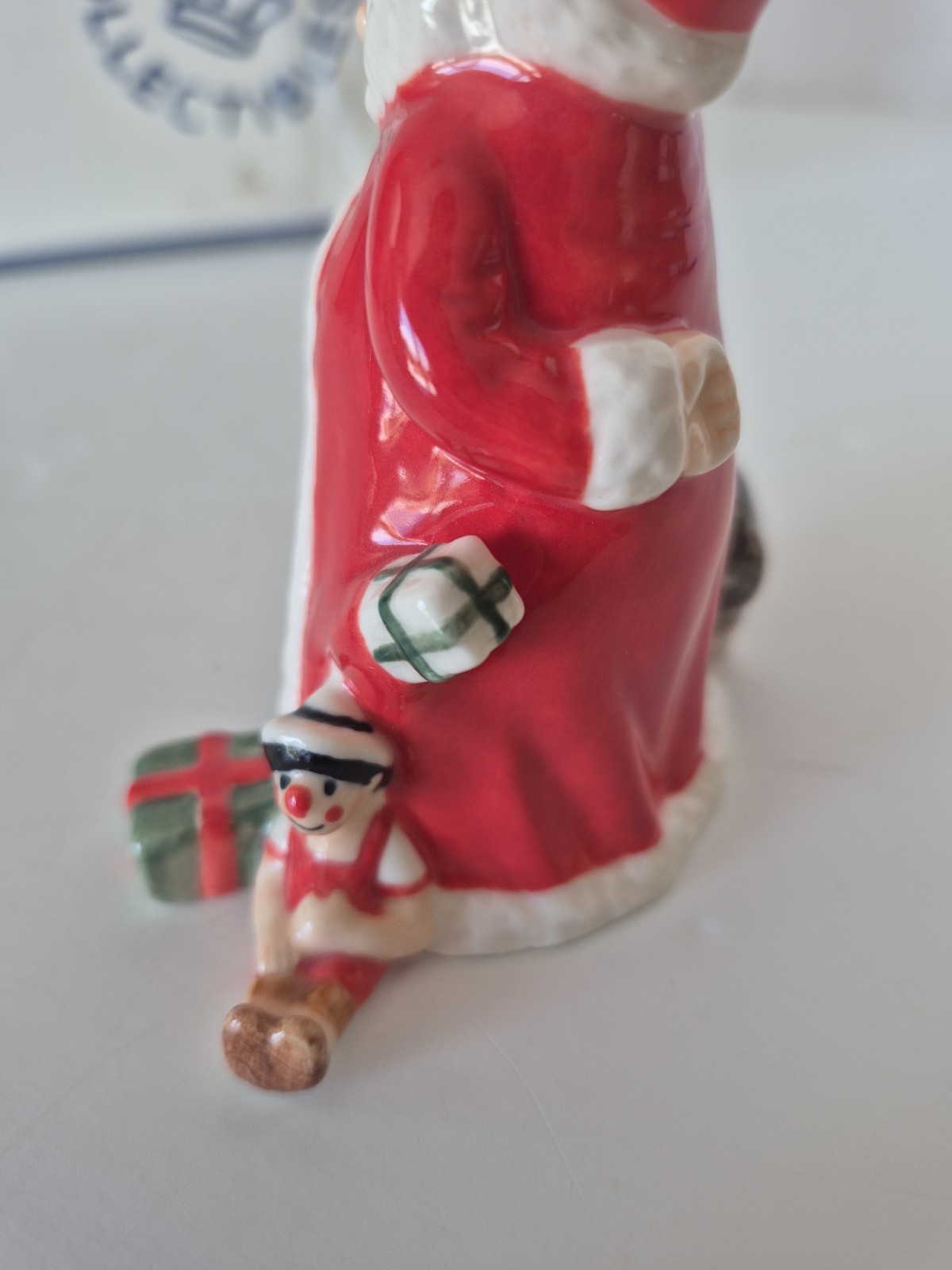 Royal Copenhagen Denmark 2015 Annual Santa Claus Dog LE Christmas Figurine w Box