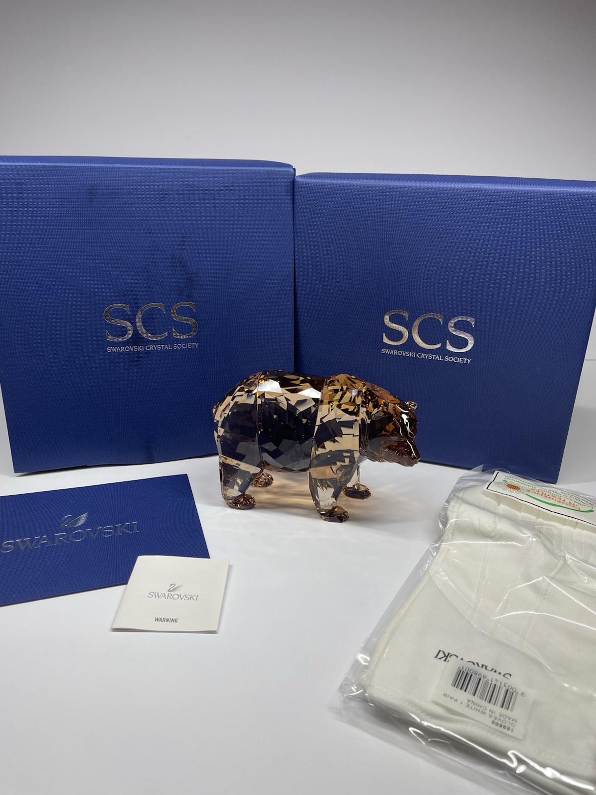 MIB Swarovski Crystal SCS Annual Edition 2017 Arcadia Brown Bear 5229215