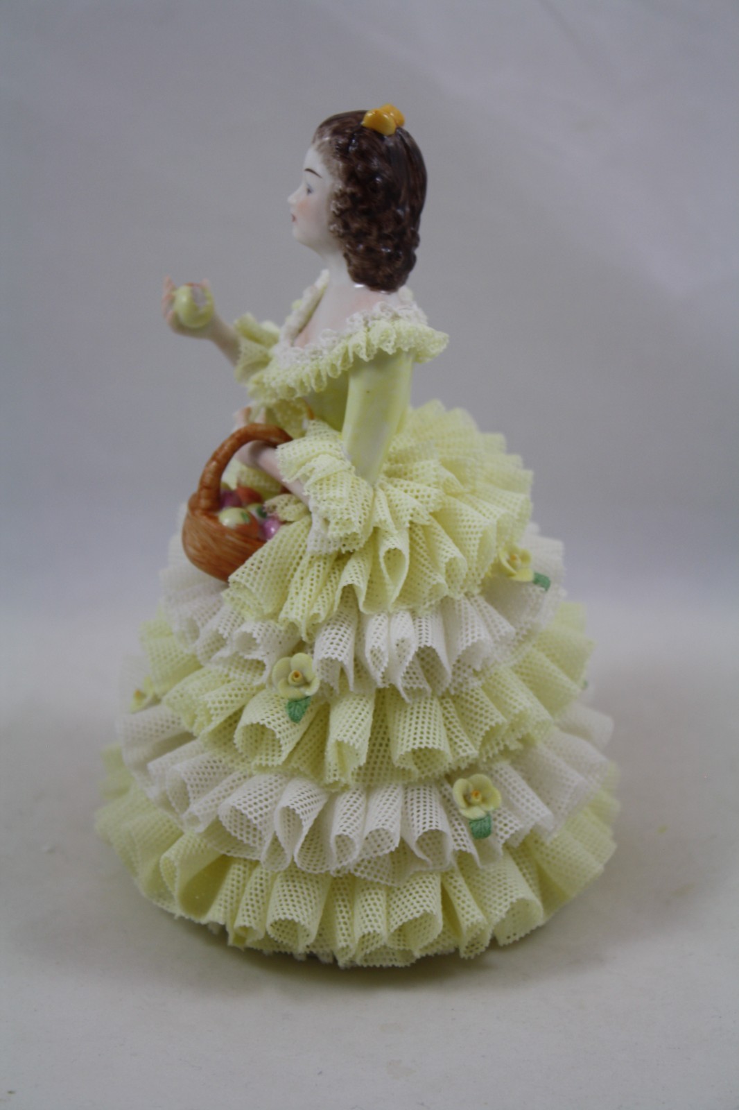 Muller Volkstedt Irish Dresden Porcelain Lace “Delicious” Sunshine Collection