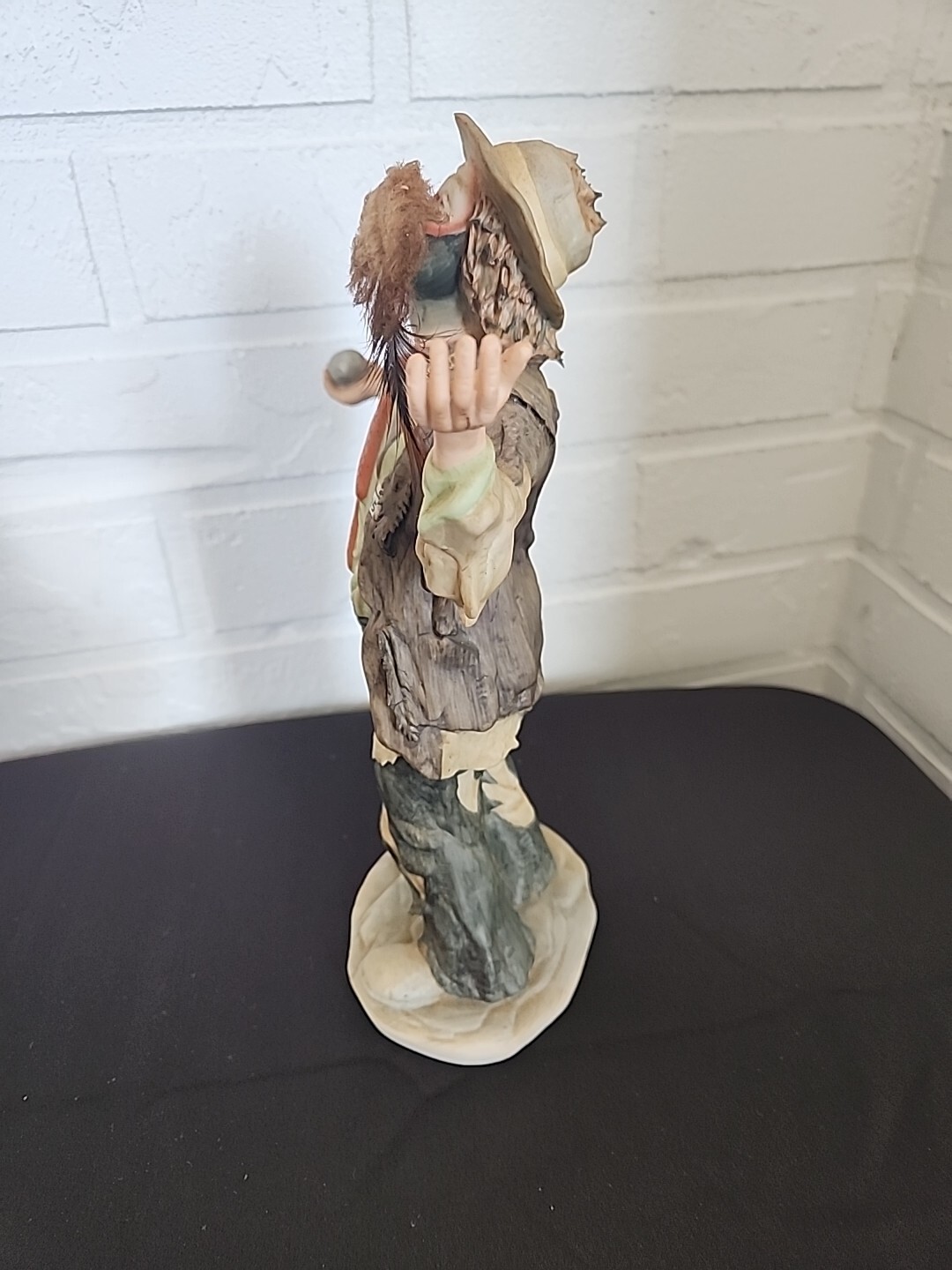Emmett Kelly Jr The Balancing Act Feather Flambro Figurine. 10 1/2 in