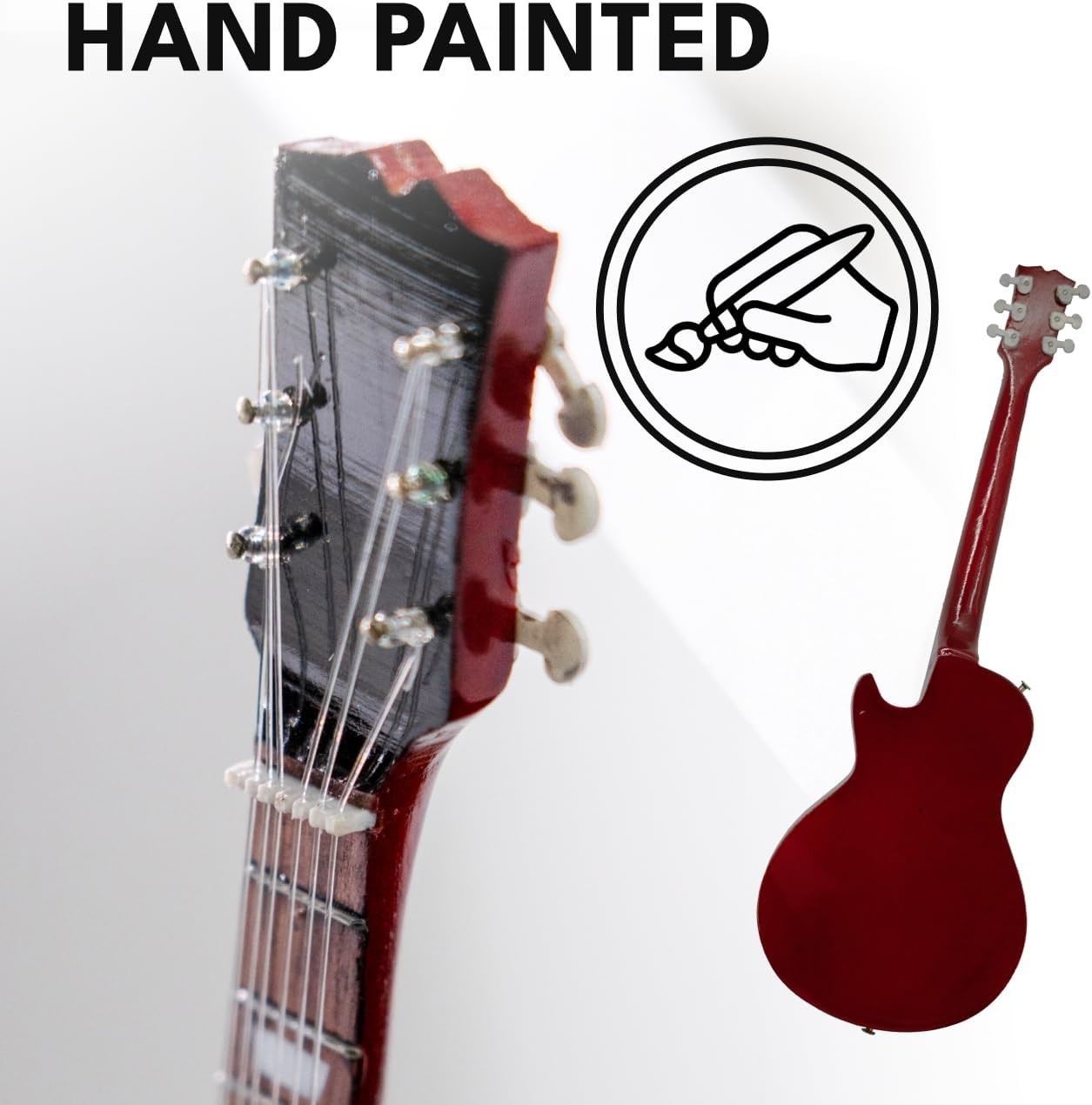 Desk Mini Guitar for Rock Fans – Jimmy Page Collectible