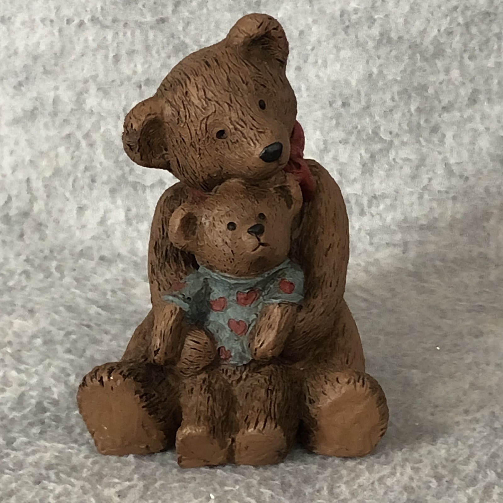 Vtg All God’s Children MOE & POKEY Bears #82 Figurine Martha Holcombe 1987