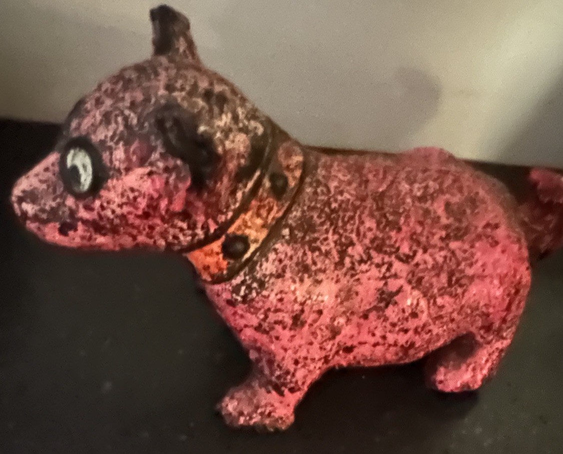 VNTG Paper Mache Dog
