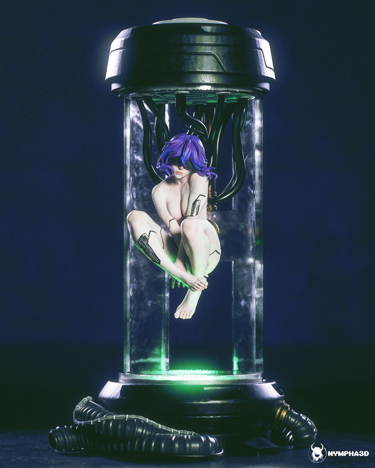 1:6 Motoko Kusanagi Ghost in the Shell Fan Art UNPAINTED High Quality Garage Kit