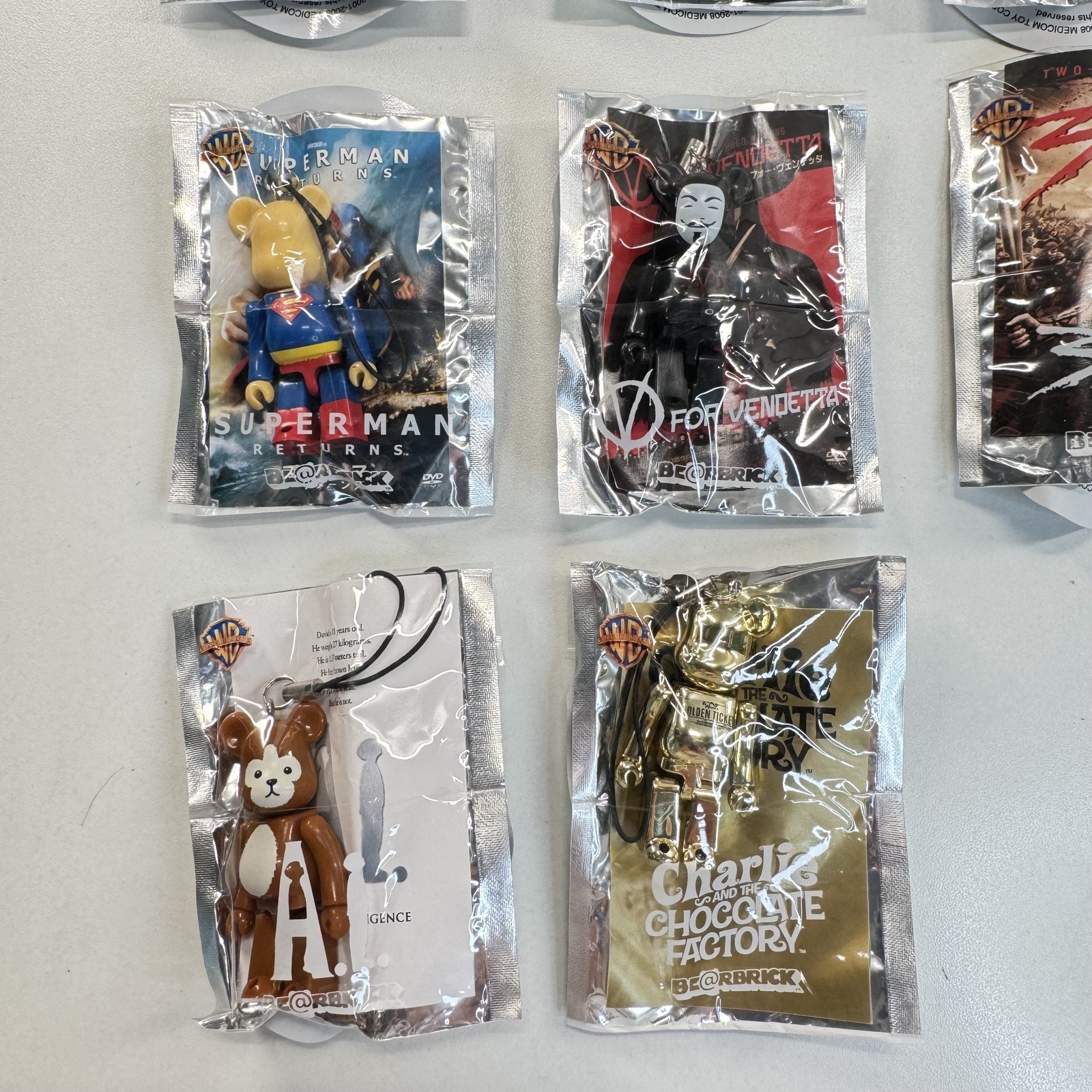 Pepsi Nex Warner Bros. Be@rbrick Strap Figure 8 Medicom bearbrick