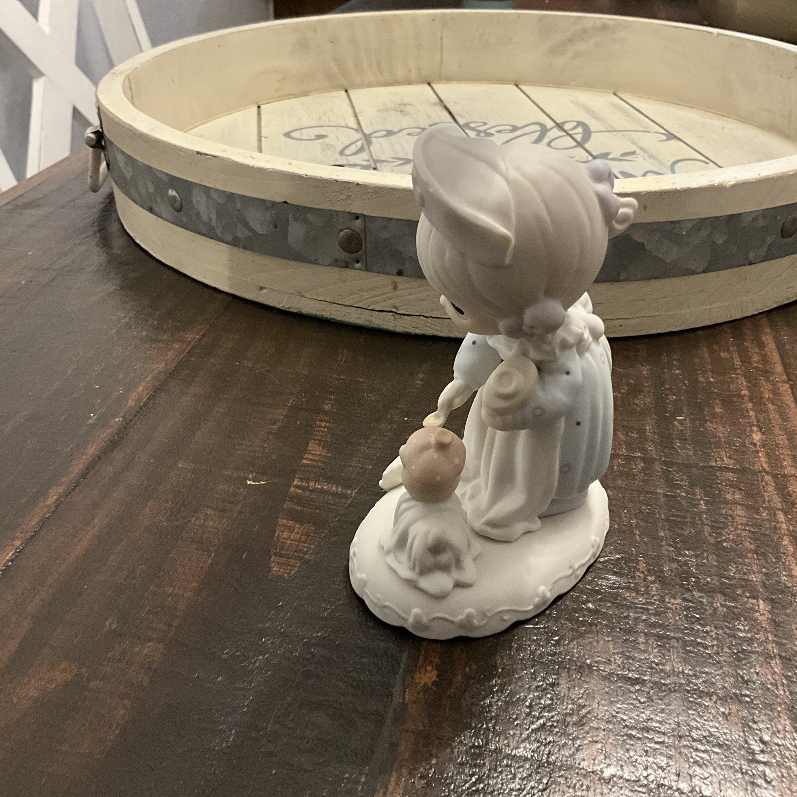 Precious Moments Blonde Growing in Grace Age 7 Figurine 163740