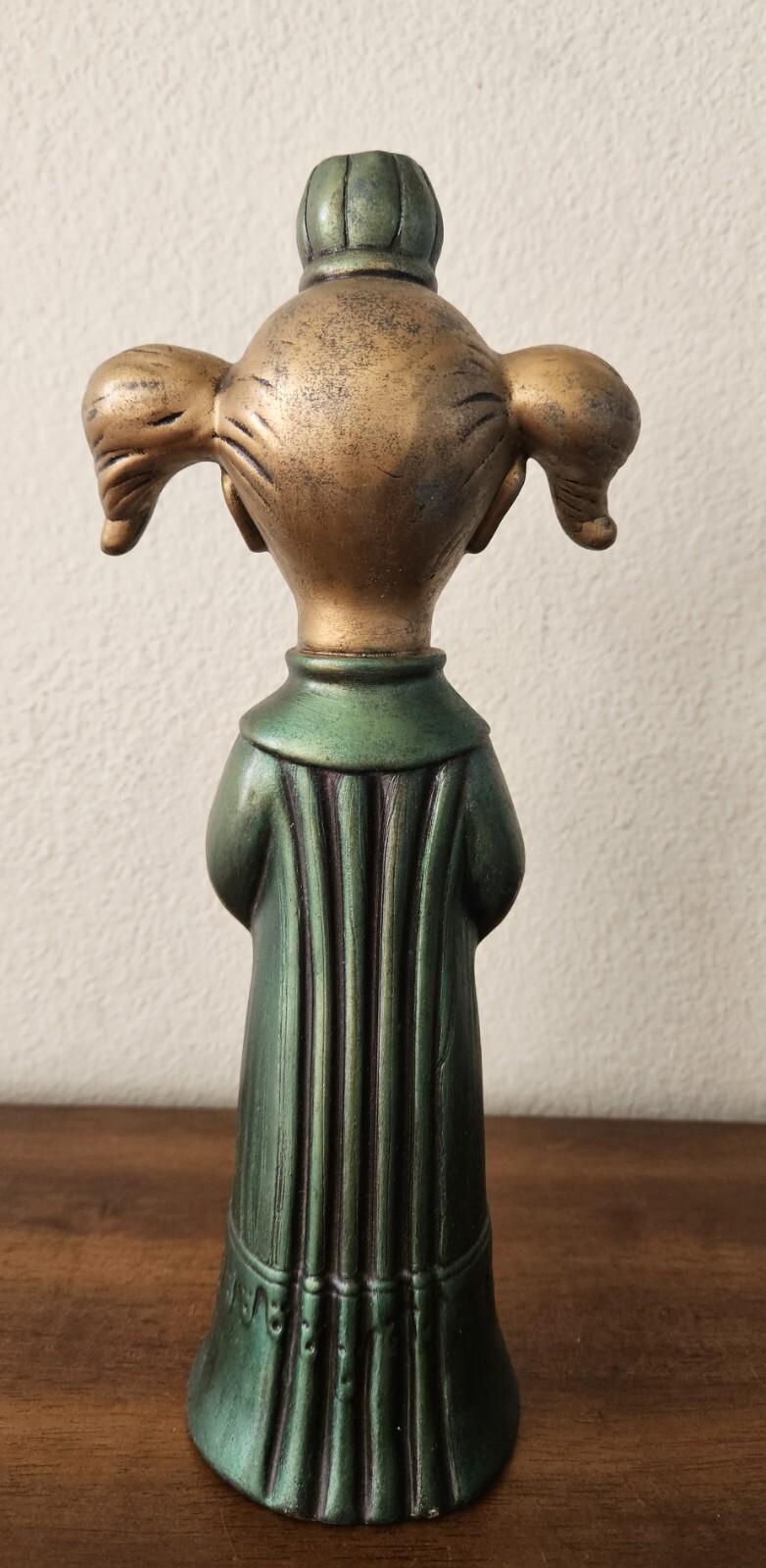 Angel Caroling Singing Christmas Decor. Ceramic Girl VTG 60s. 11 1/4”H.Atlantic?