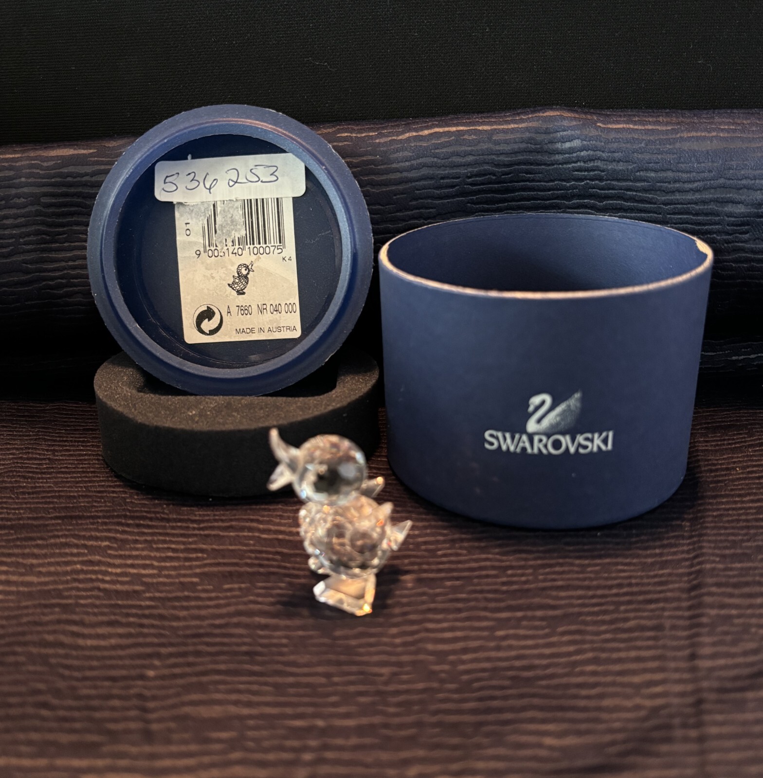 Swarovski 10007 Miniature Drake Standing – Beauties Of The Lake Series
