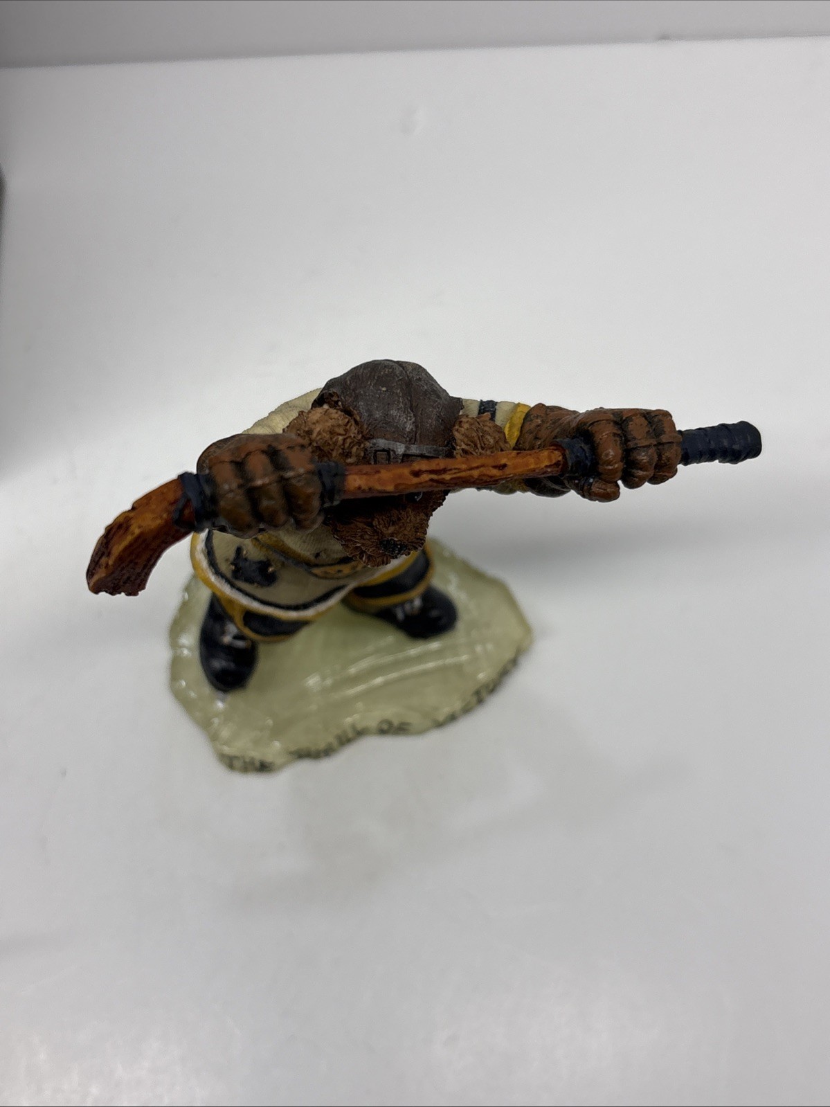 Vintage Boyds Bear Blade Hattrick He Shoots He Scores Hockey Figurine