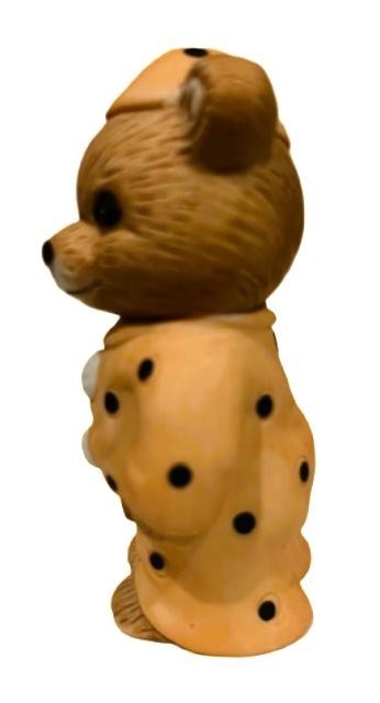 Vintage Homco Holiday Bears Thanksgiving Halloween #1413 & #5311 Figurines 2″