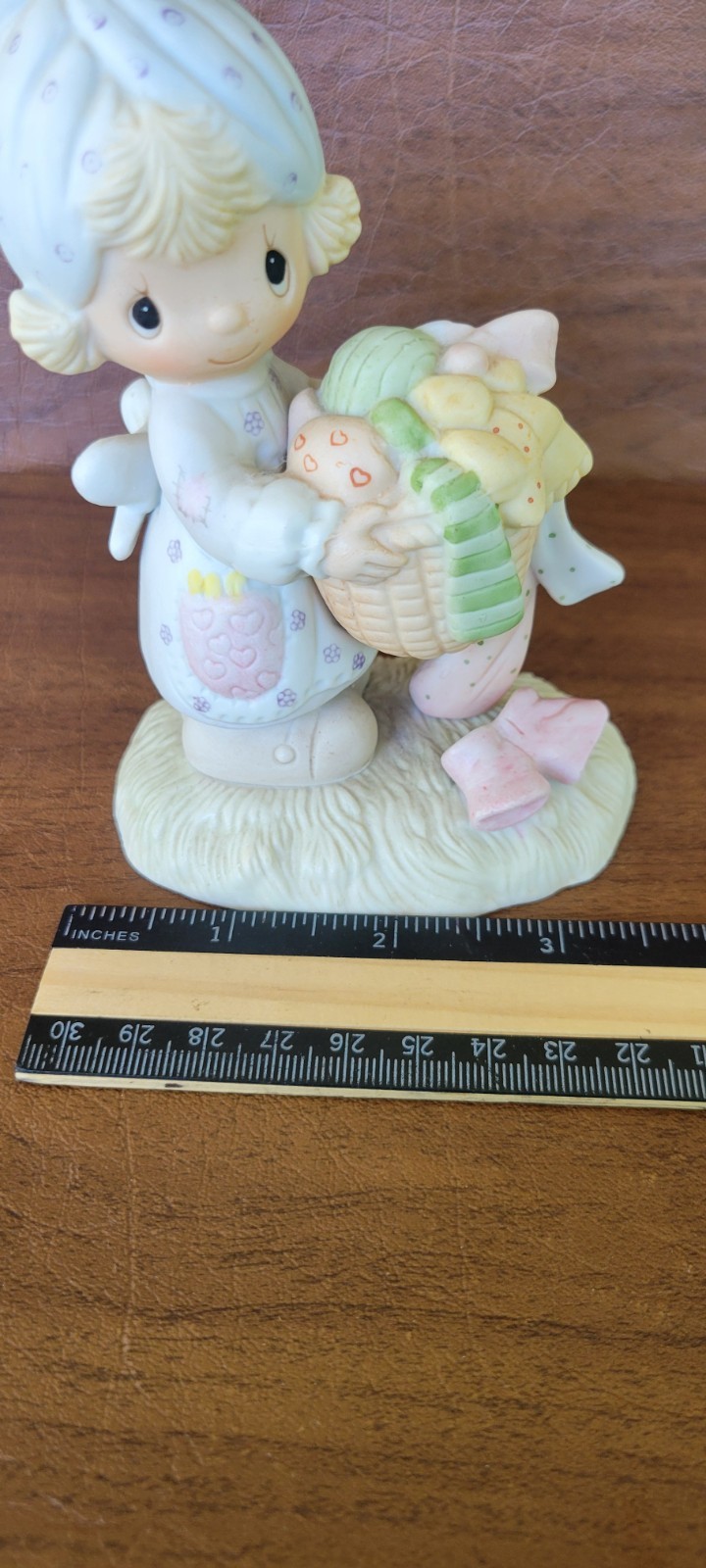 Vintage 1979 Precious Moments “Be Not Weary In Well Doing” Figurine Collectible