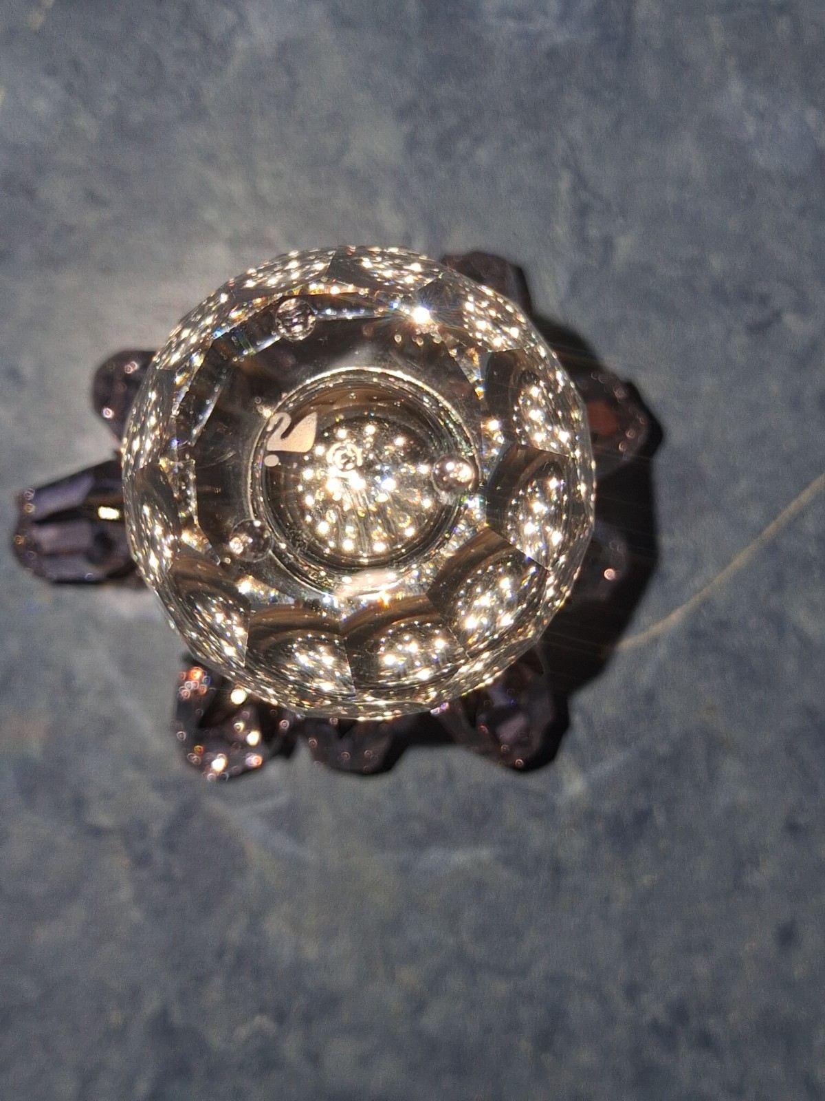 SWAROVSKI CRYSTAL “A DOZEN PINK ROSE’S” It’s In Mint Condition And Has No Flaws!