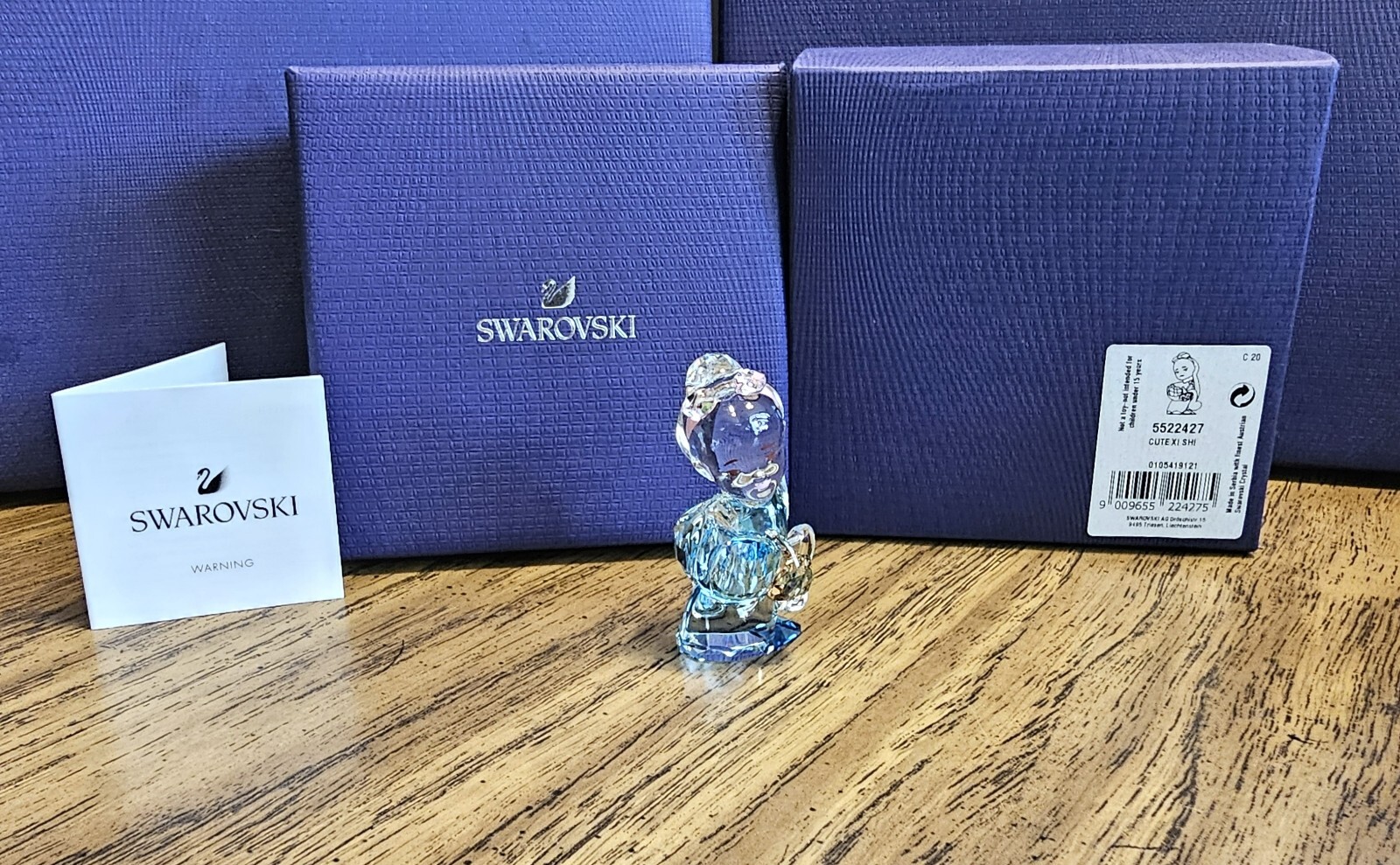 👘 Swarovski Crystal 2020 L.E. Four Beauties of China, Xi Shi Girl Figurine, NIB