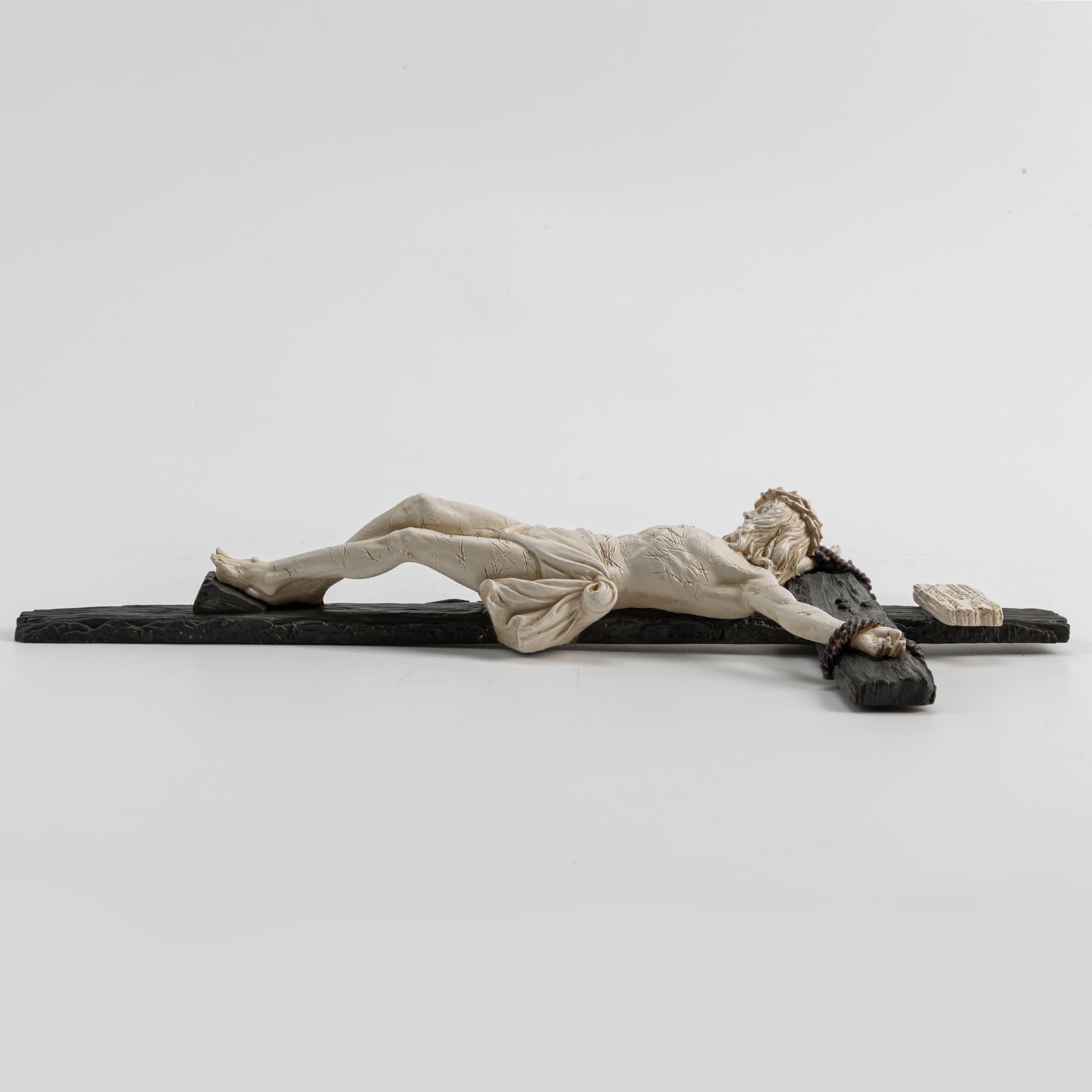 DevotedWalls 10″ H Catholic Realistic Crucifix for Wall,Realistic Jesus Chirs…