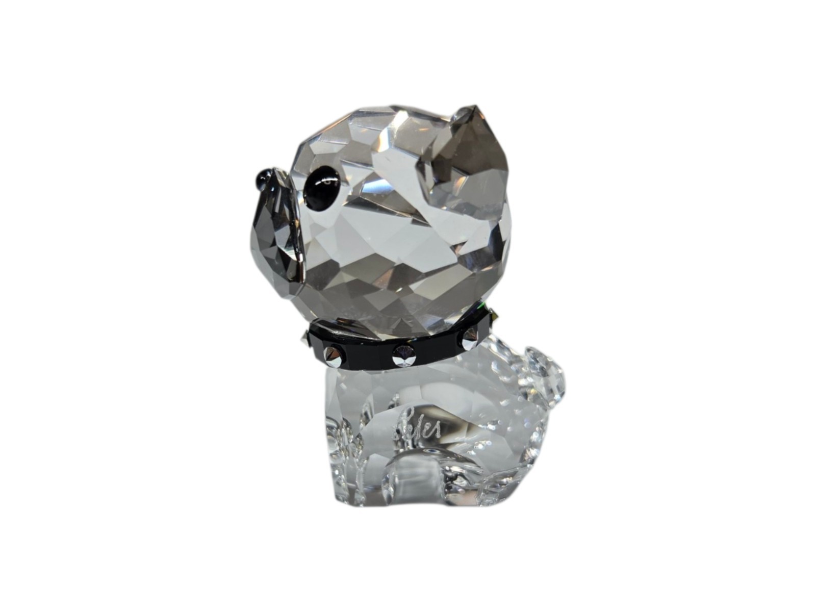 Swarovski Lovlots Roxy The Pug Puppy 5063333 SIGNED Black Collar With Box
